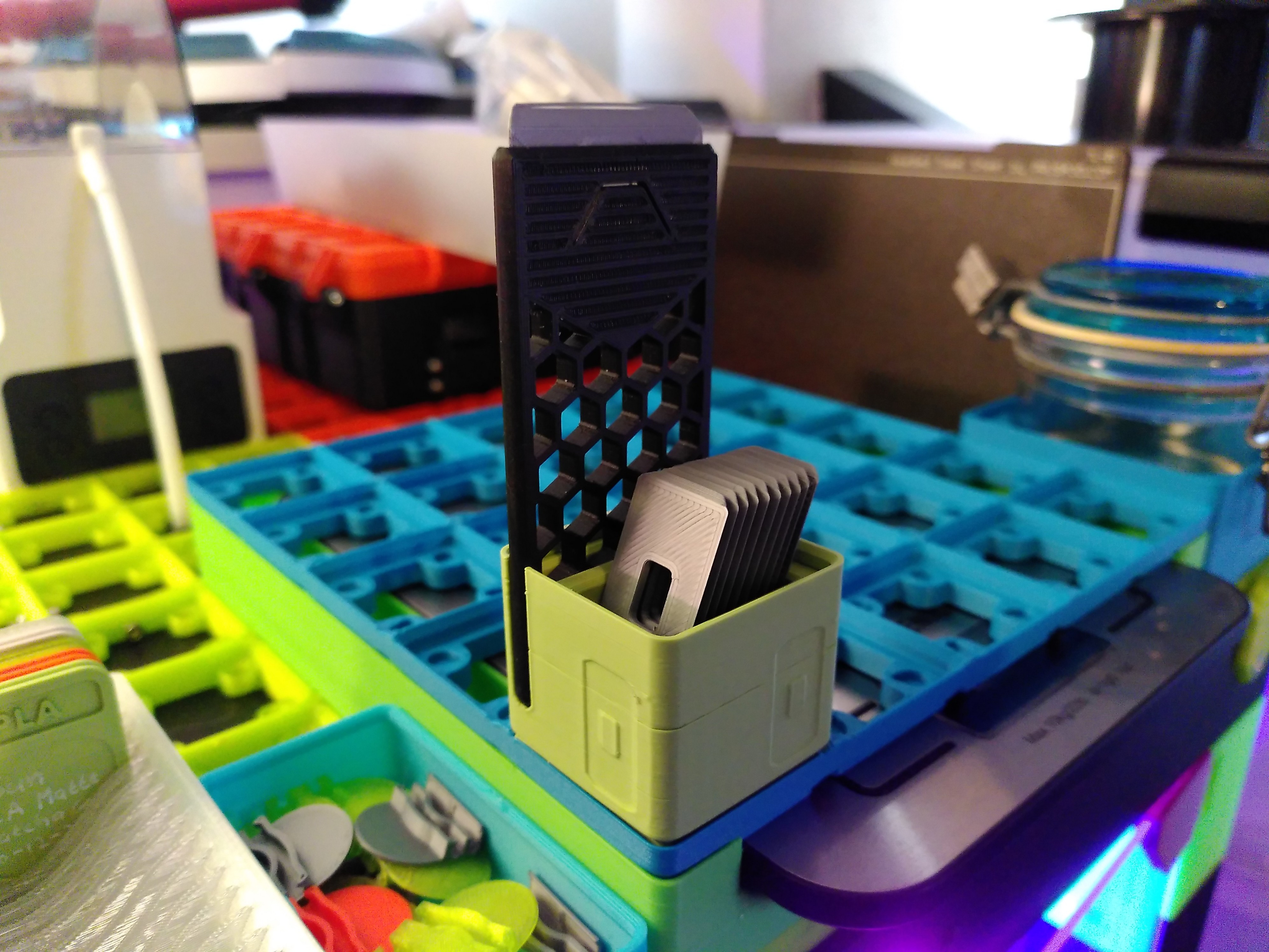 Optimized Bed Scraper (non-XL) Gridfinity Holder
