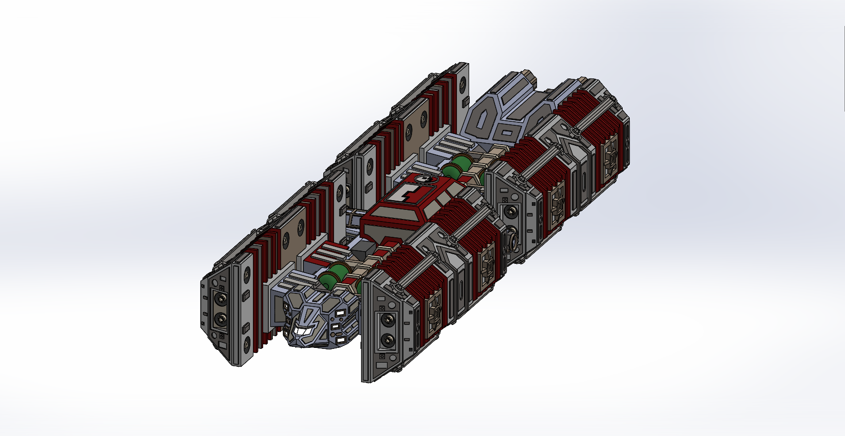 Starwars Armada Double Bulk Freighter Updated