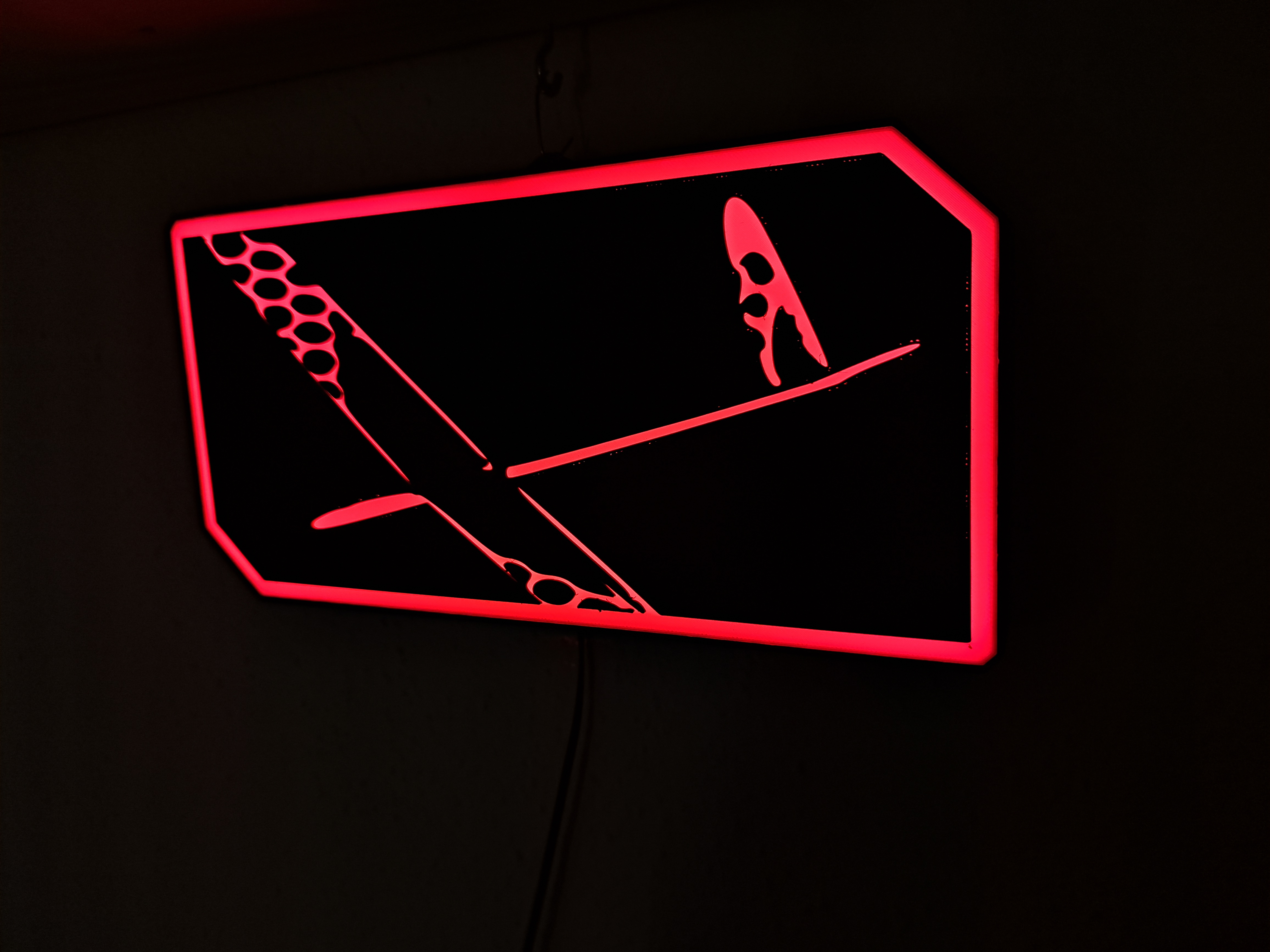 F3F RC Glider LED Lamp