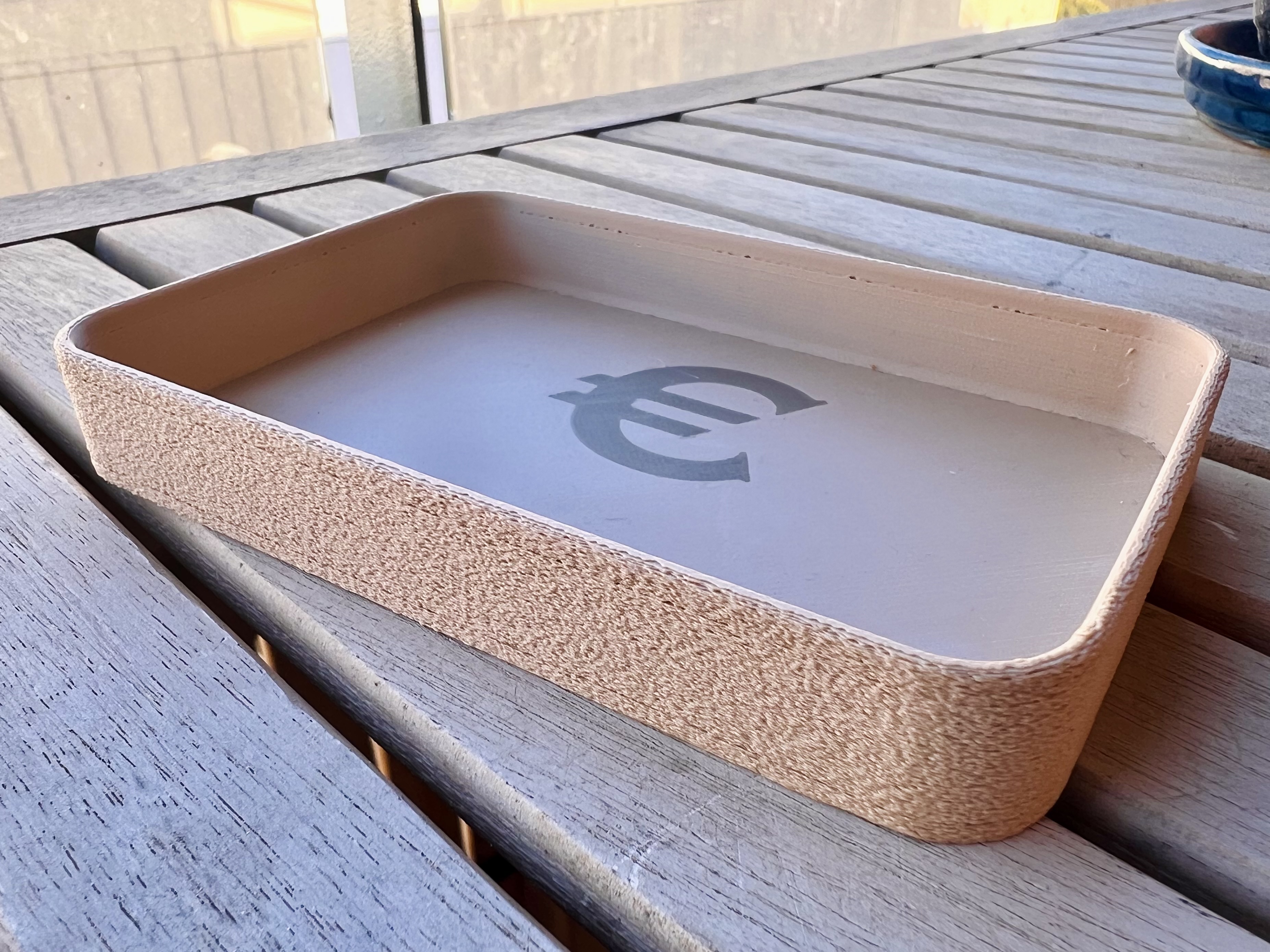 Cash Tray with Euro Logo