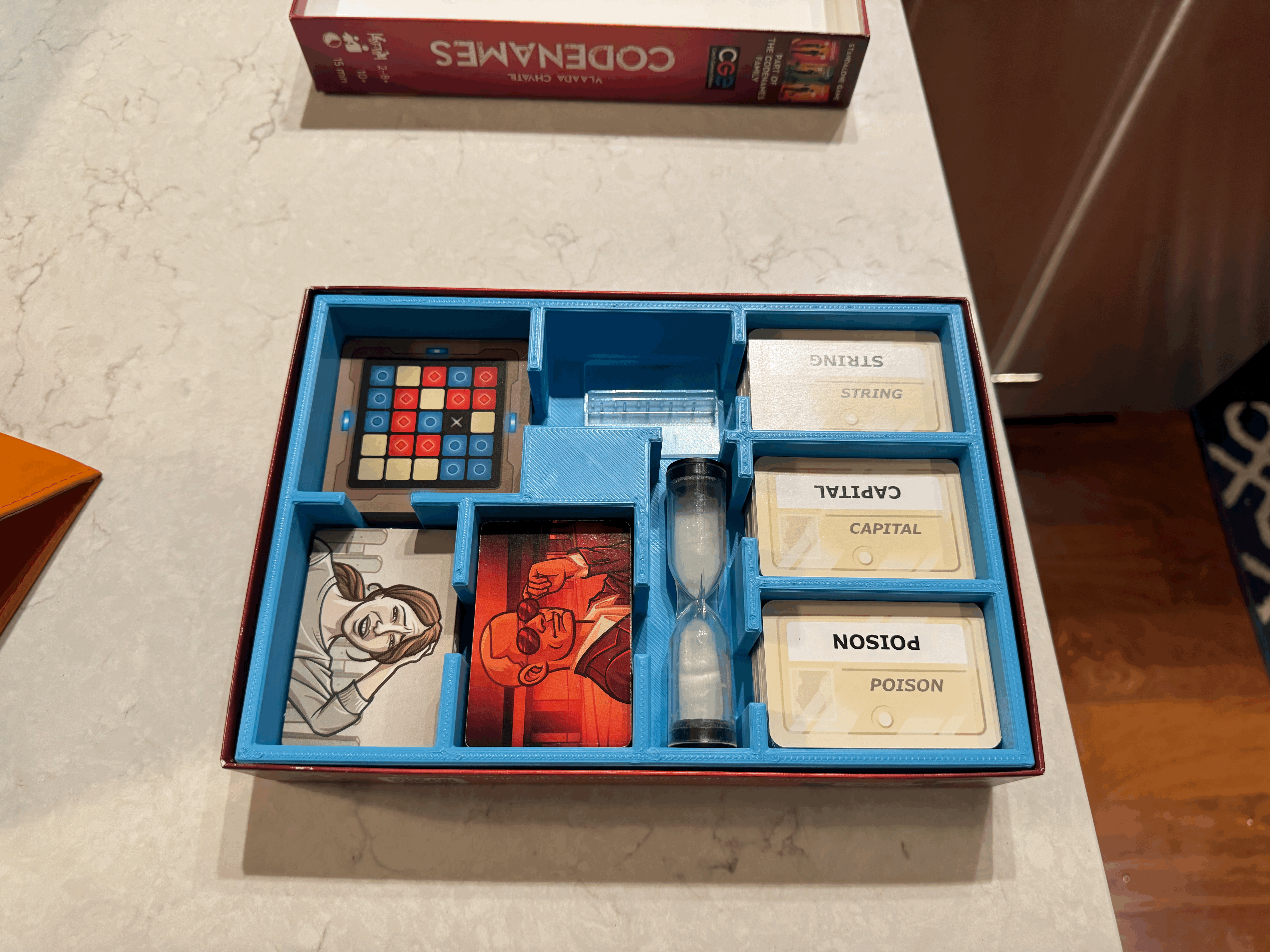 Codenames organizer