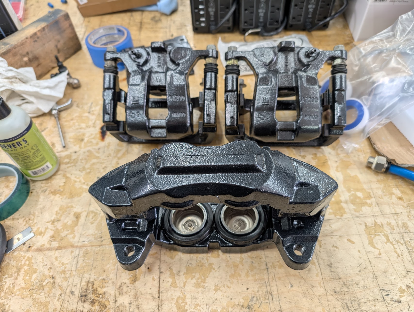 2020-2024 Silverado Caliper Powder Coating Caps