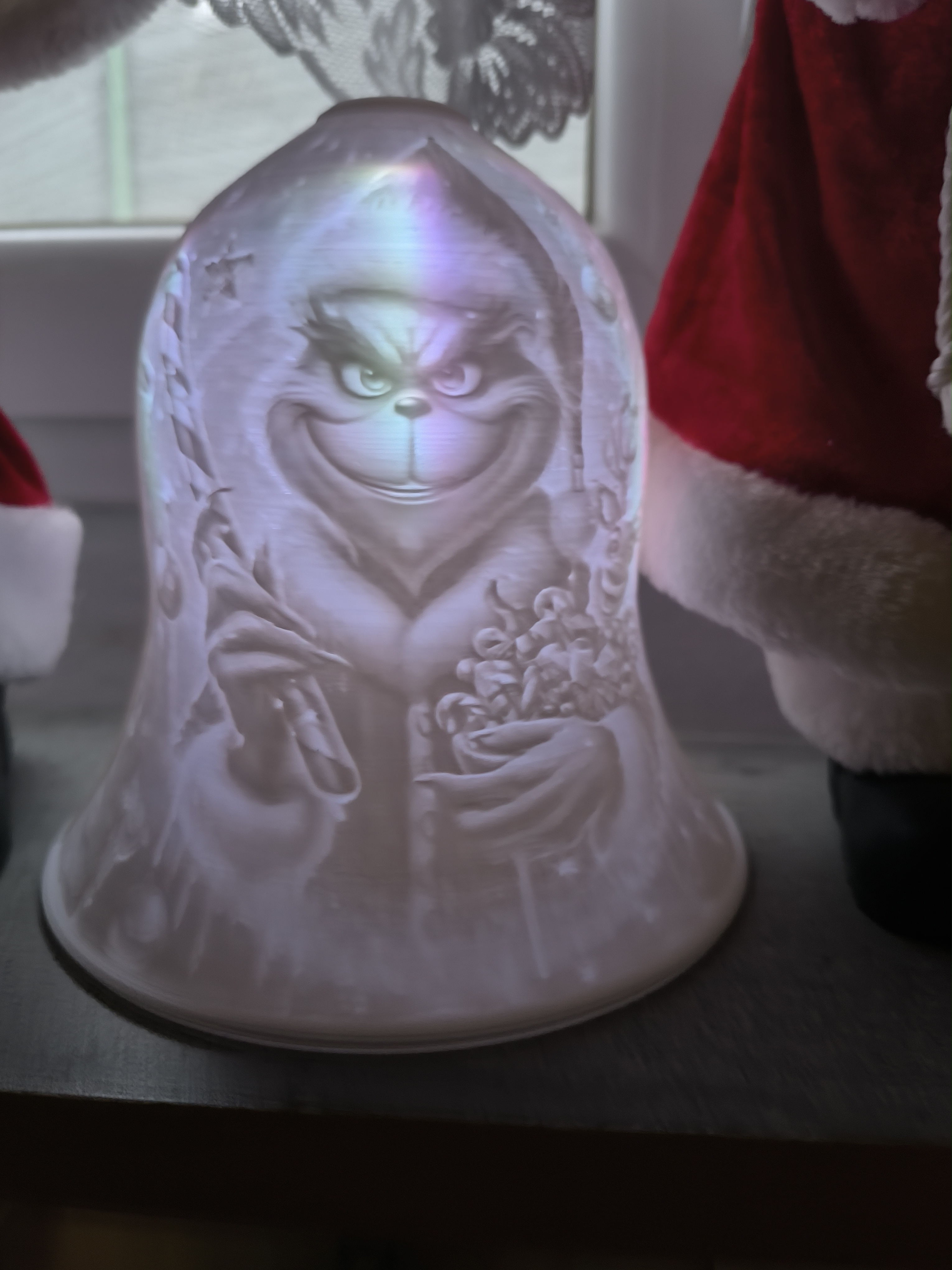 Lithophane Glocke Grinch
