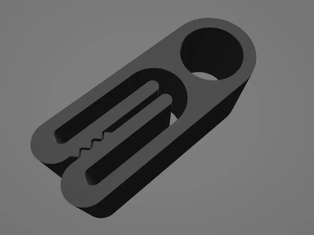 Bag and Packaging Closure Clip - toothed