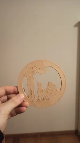 Deer in the forest - Ornament
