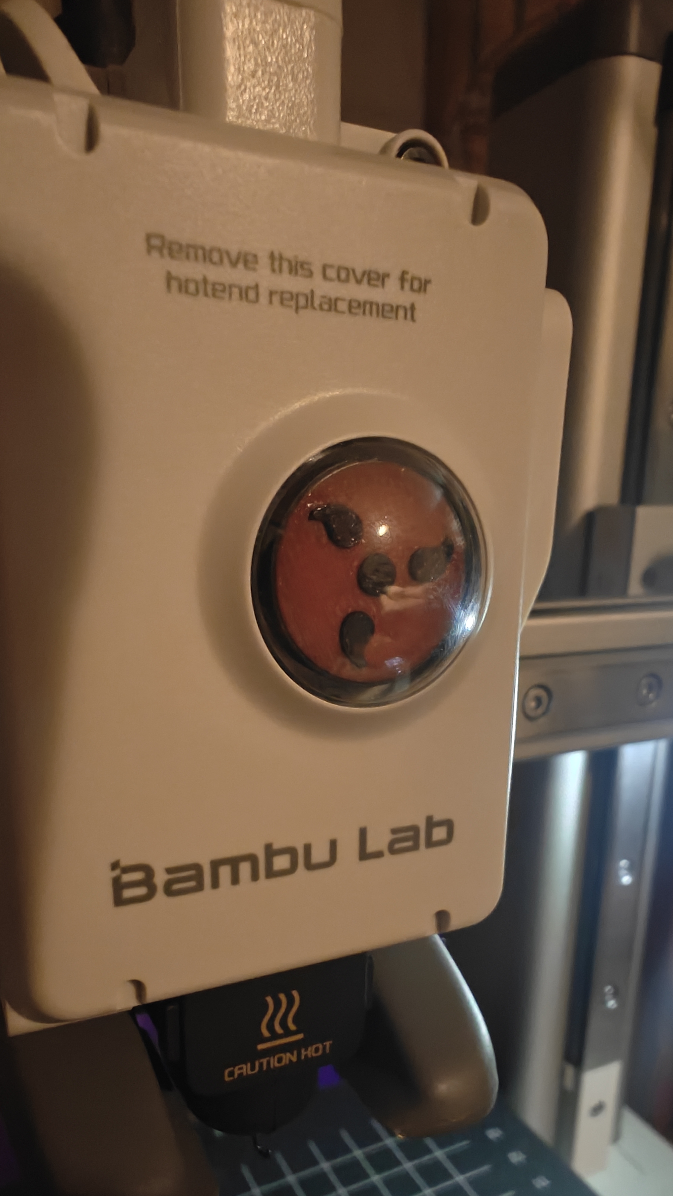 Bambu A1 Mini Sharingan Extruder Visualizers