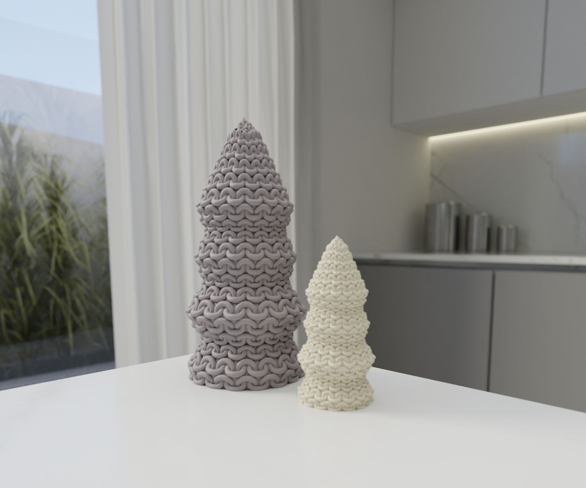 Knitted Christmas Tree