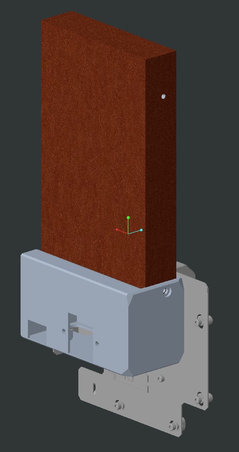Meanwell LRS-350 PSU mount for Original Prusa Enclosure