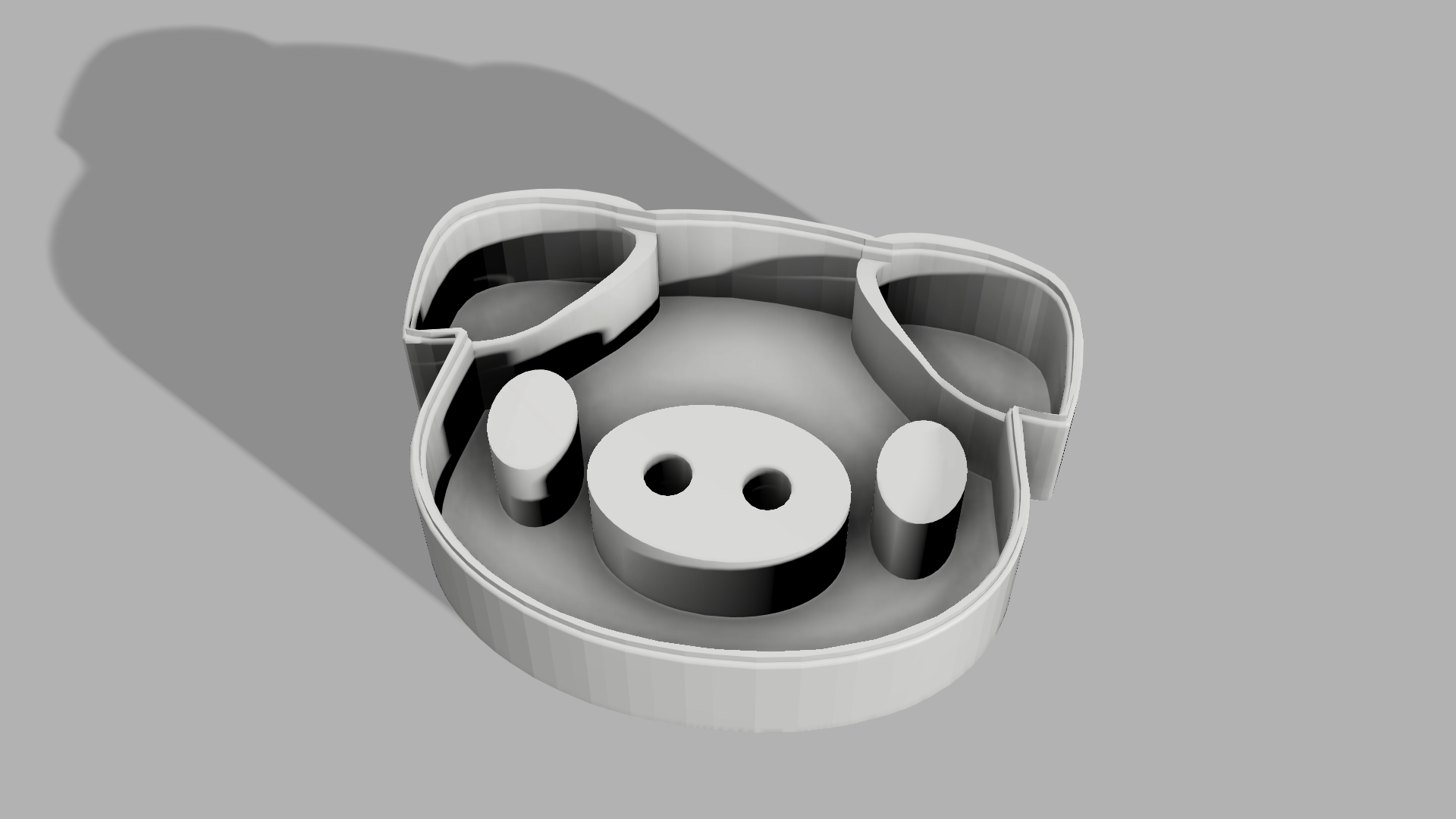 Cute Pigface cookie Cutter