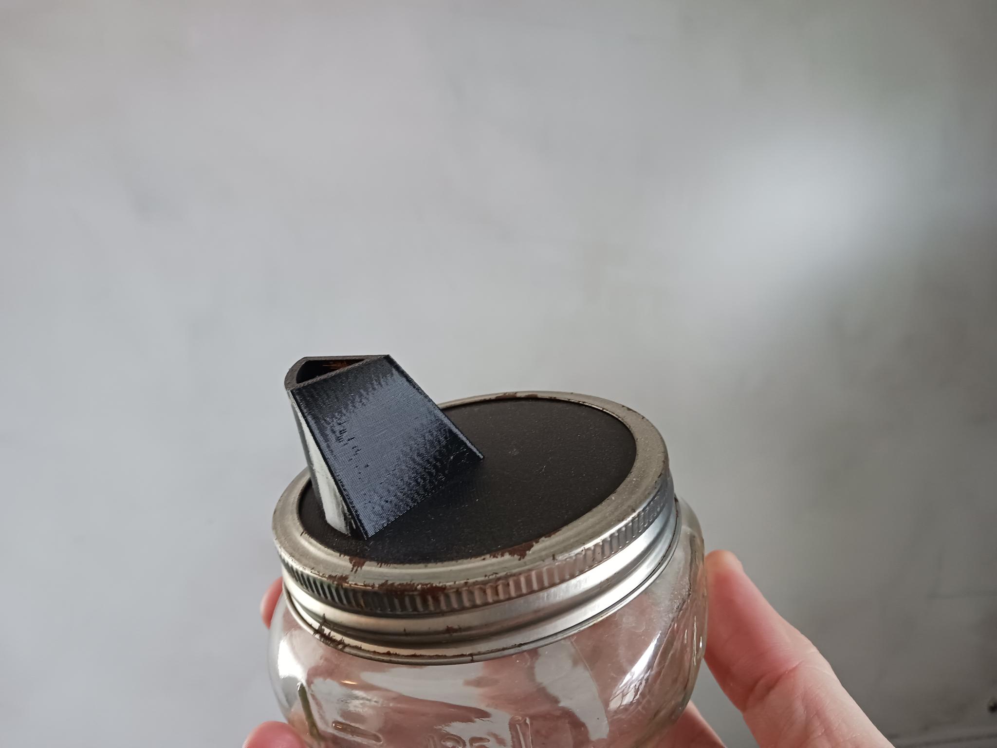 Mason Jar Spout-Lid