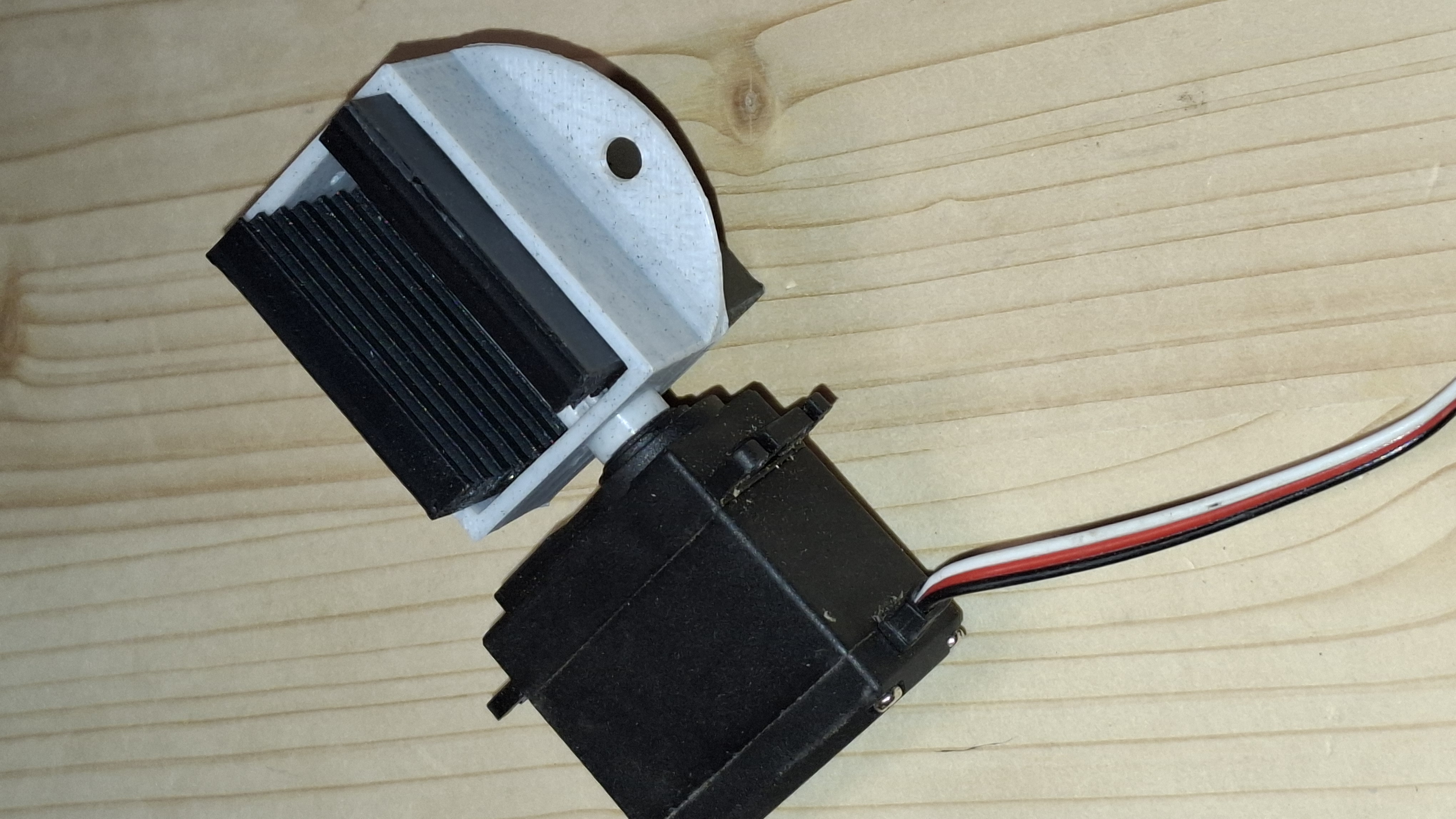 Zahnstangenlinearantrieb für 360 Servo Motor