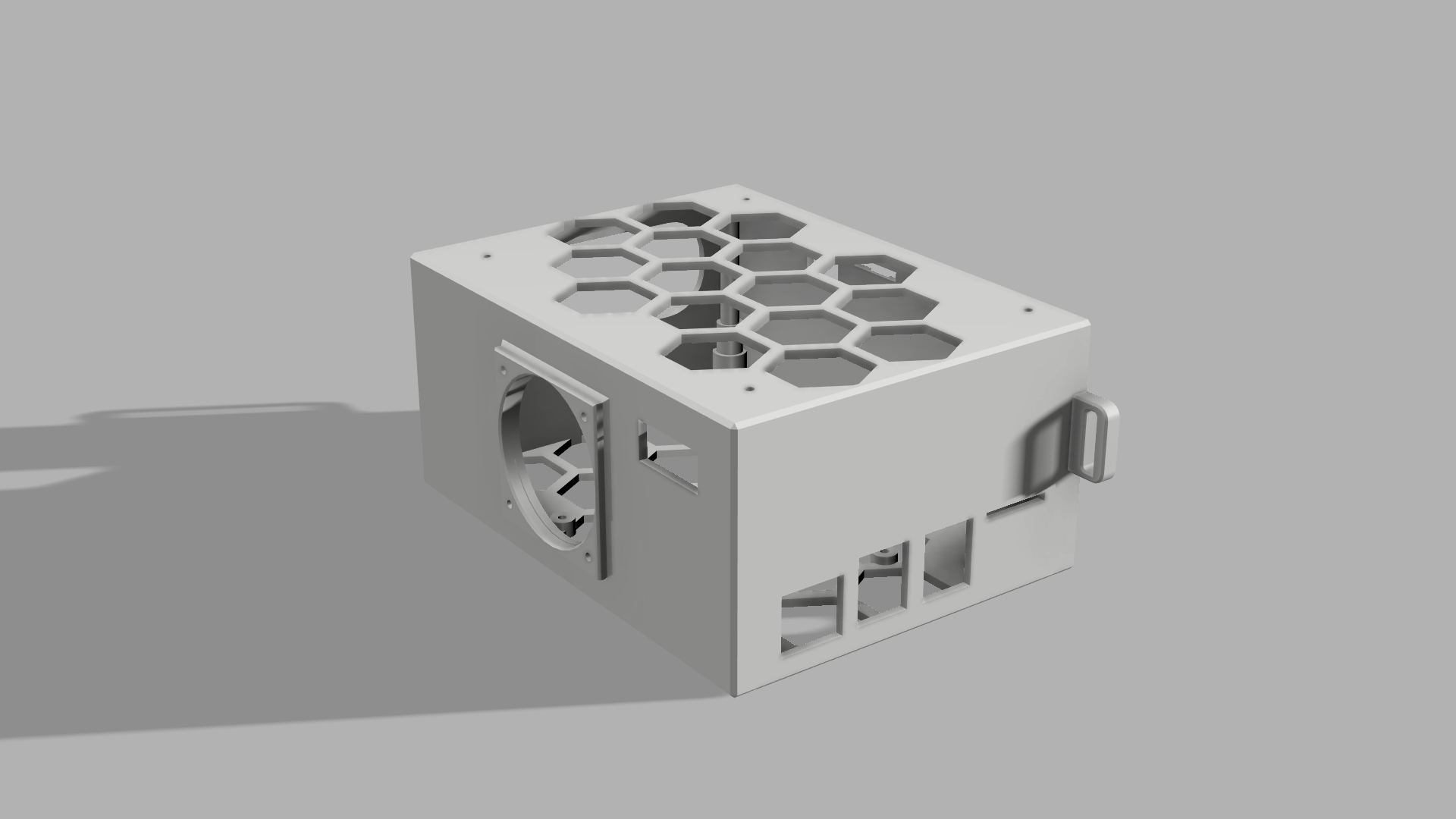 Miniatura 4 do modelo 3D SKR1.3+RaspberryPi electronic box