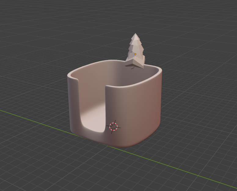 Festive blocknote holder