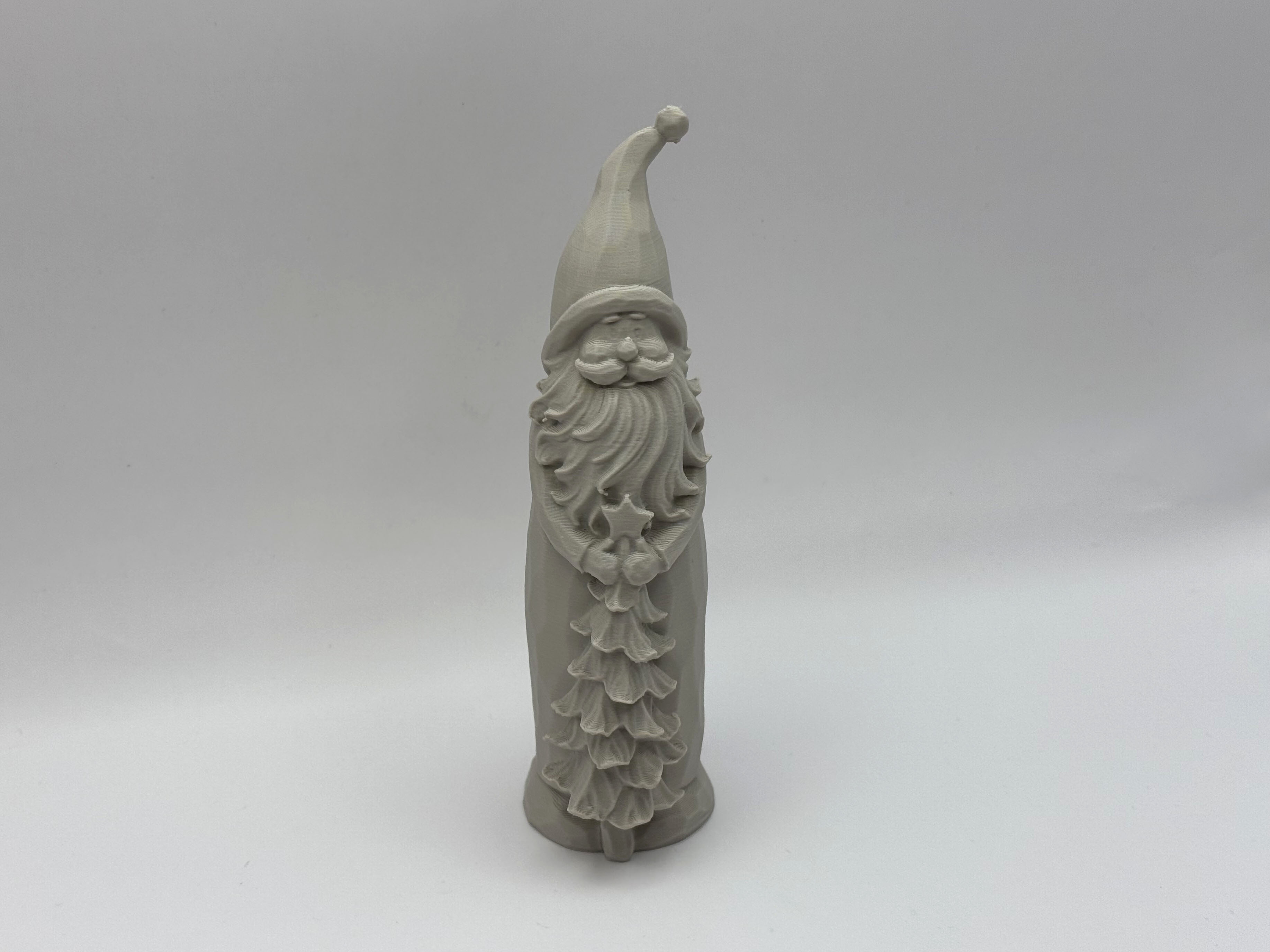 Carved Santa/Gnome Decoration