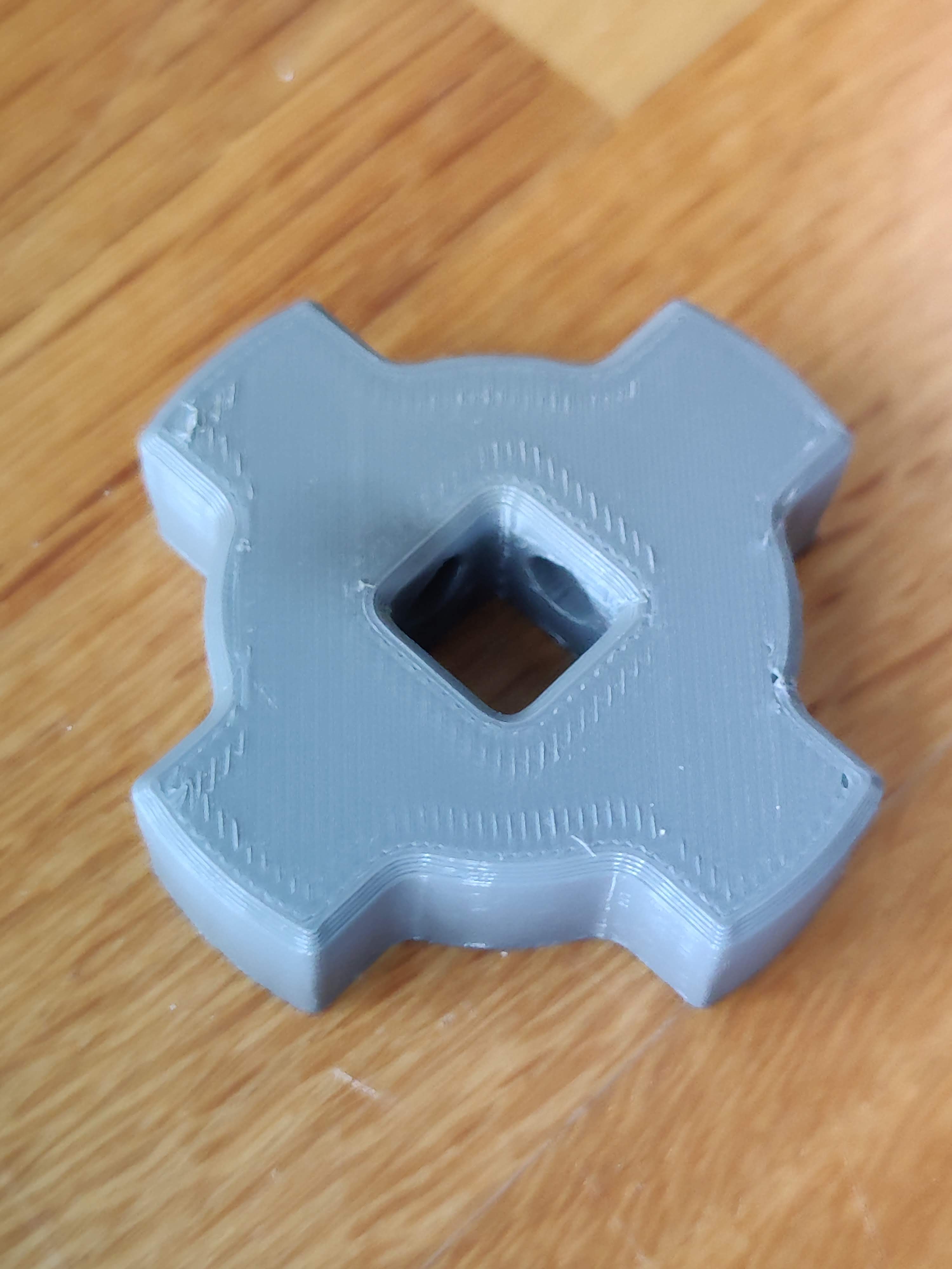 Miniatura 6 do modelo 3D Plastic barrel cap socket wrench adapters