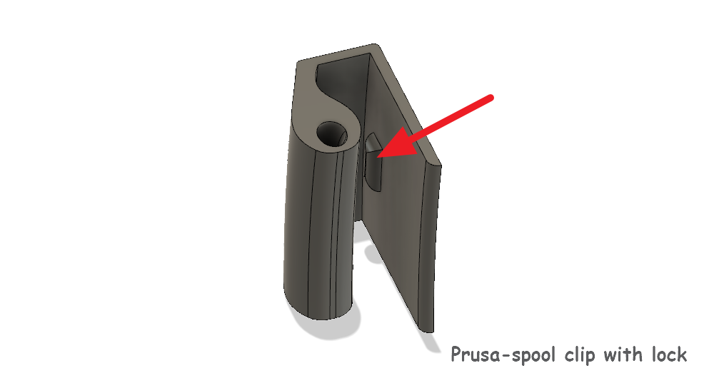 Miniatura 3 do modelo 3D Simple Small Filament Clip