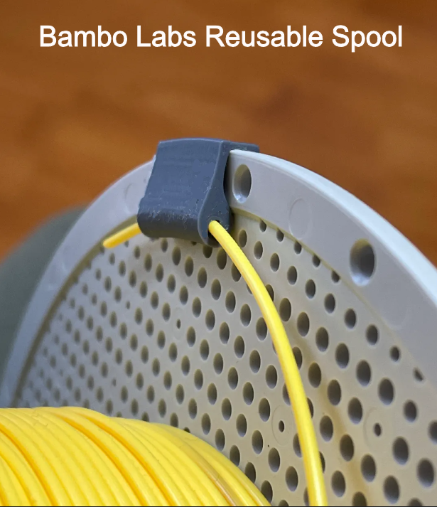 Miniatura 5 do modelo 3D Simple Small Filament Clip