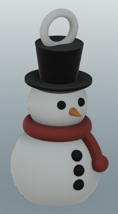 Snowman bauble