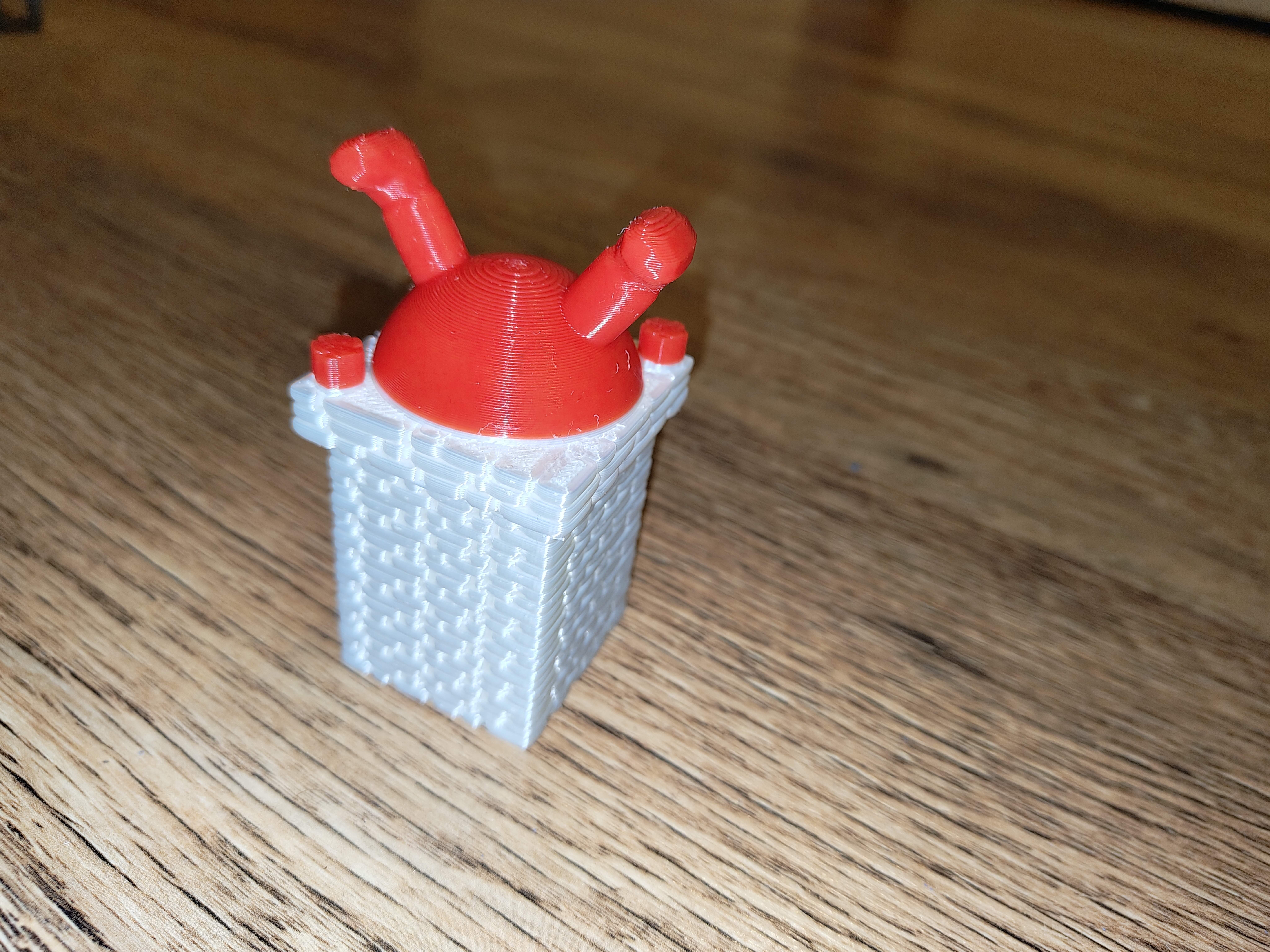 Santa stuck in chimney