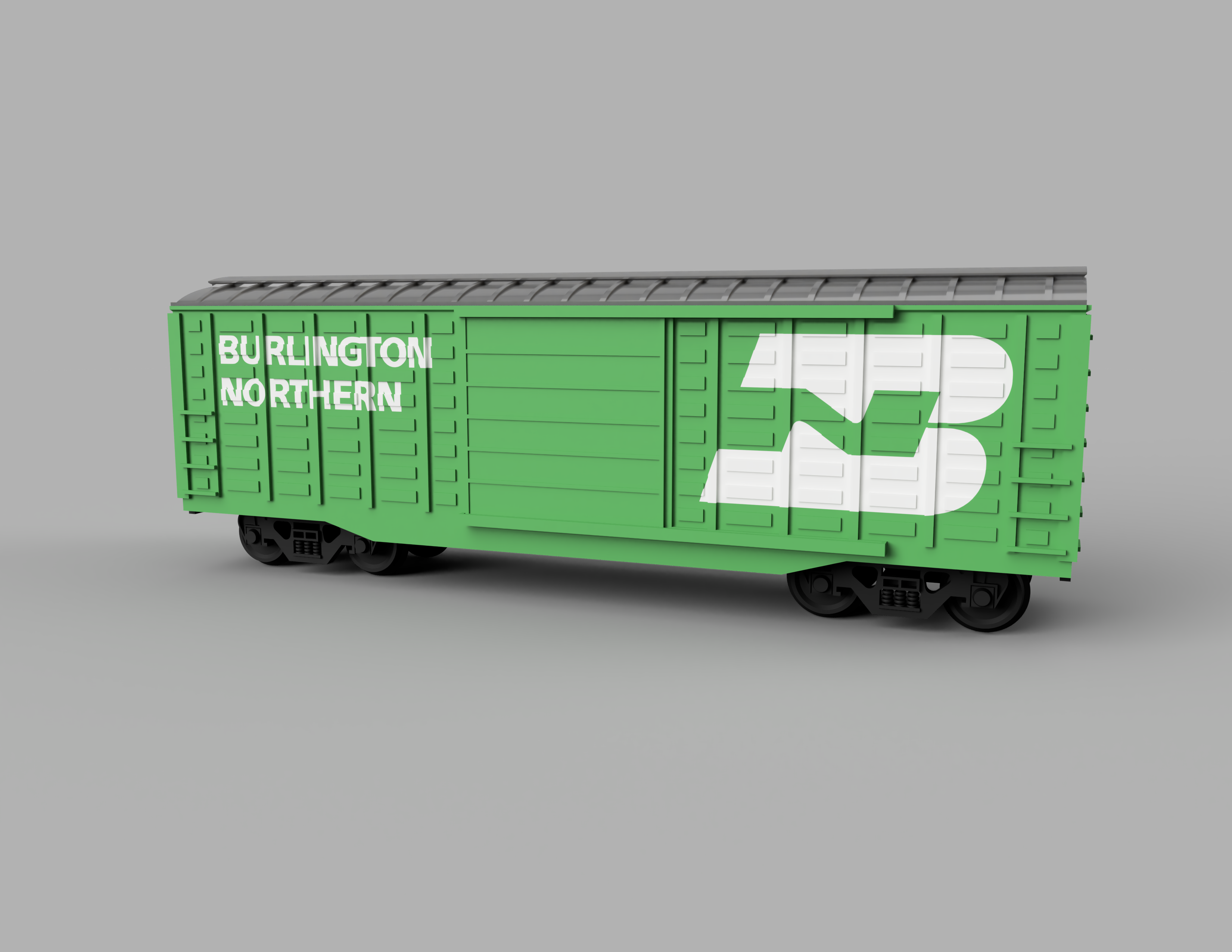 B&N Box Car for Dragon Railway - AMS Livery
