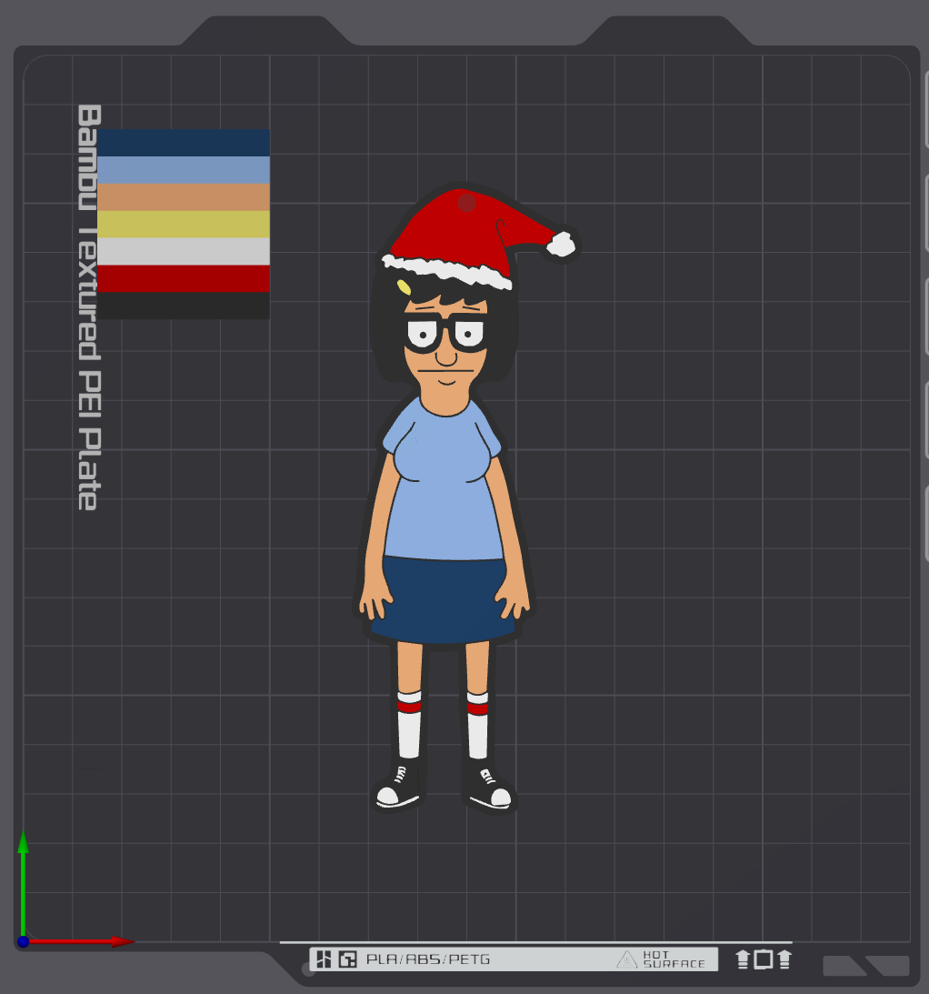 Tina Belcher Christmas Ornament