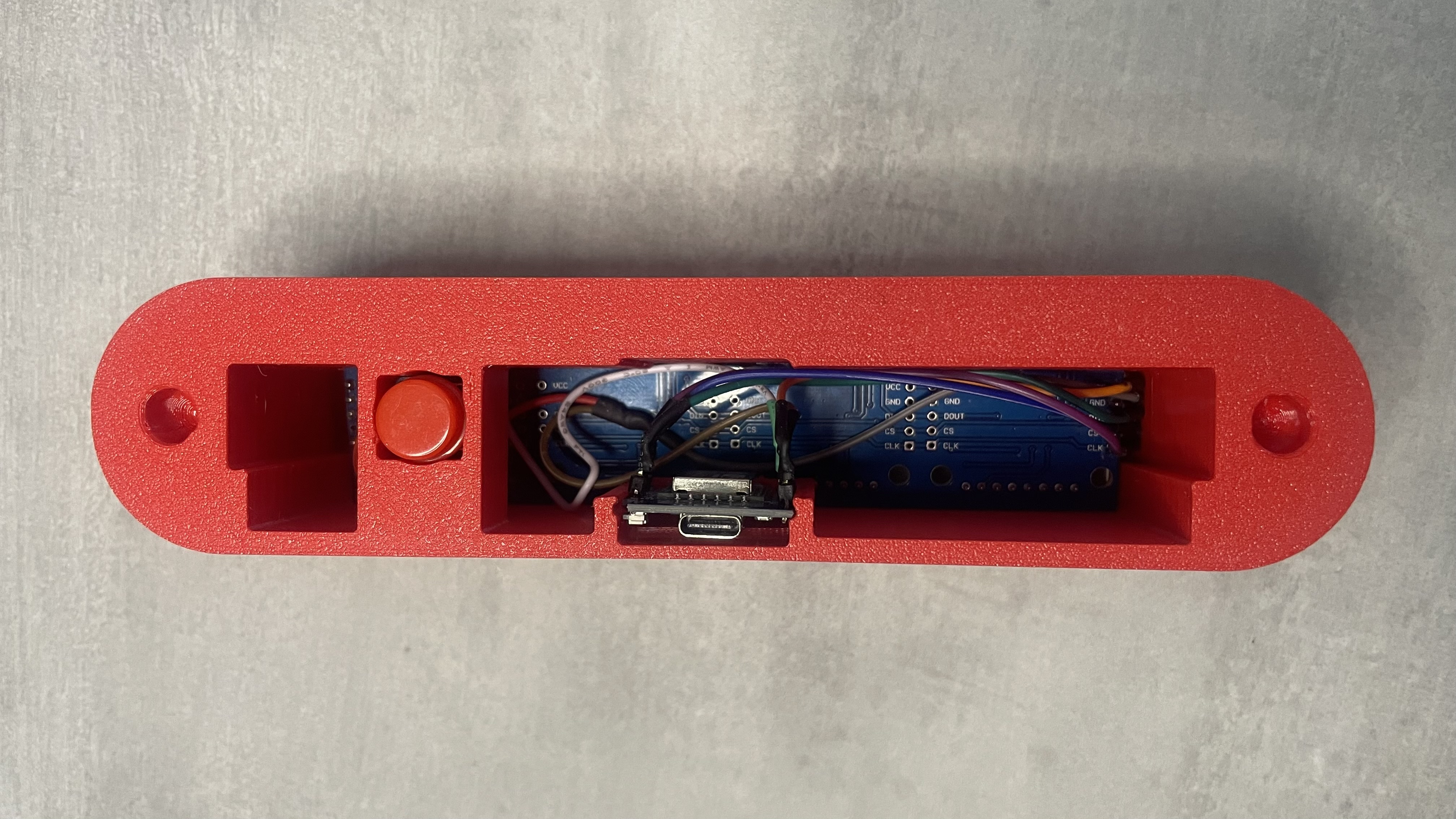 Miniatura 5 do modelo 3D LED Matrix Clock