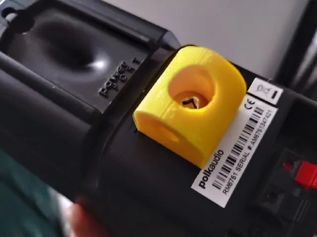 Speaker Interface for 1/4"-20 threaded mount holes