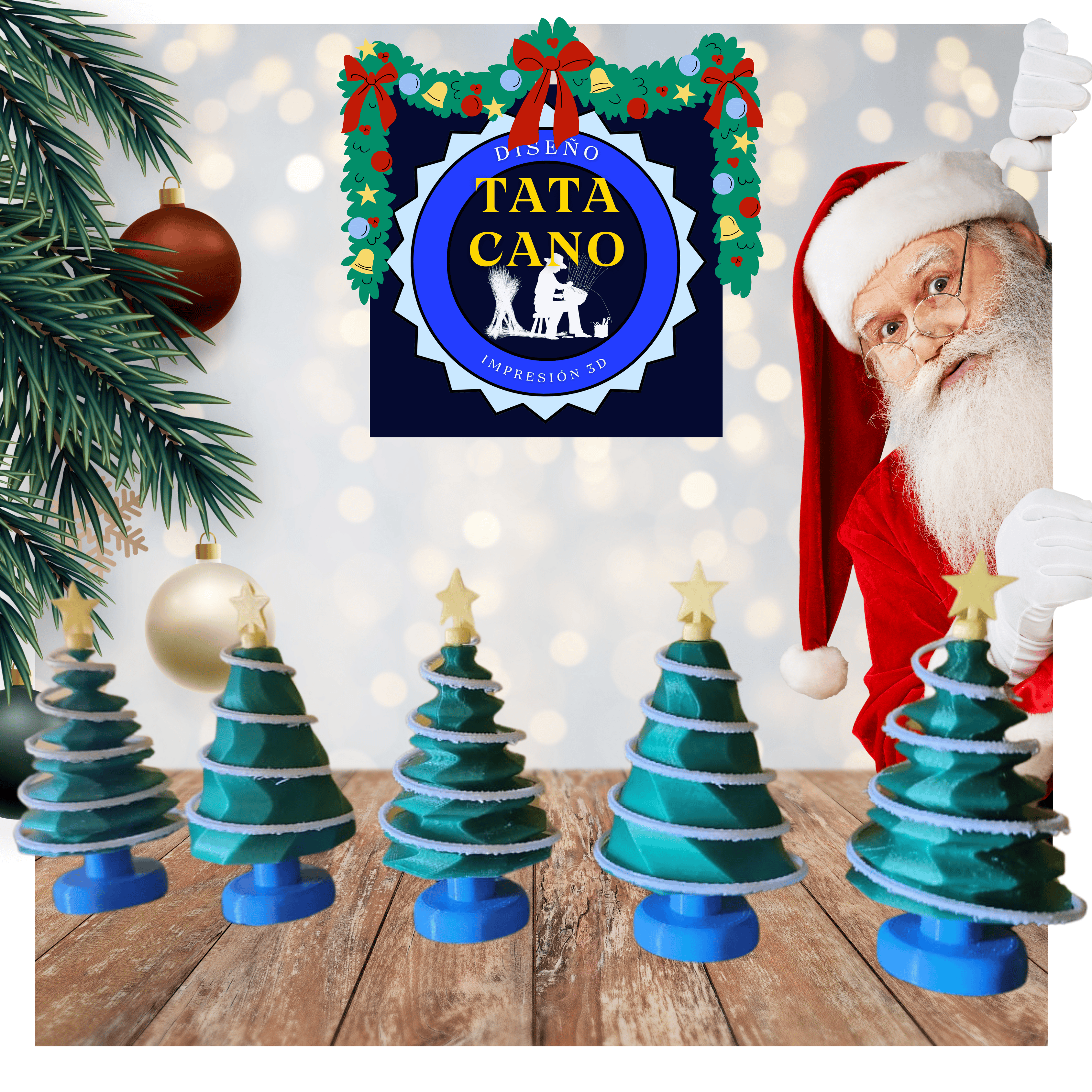 Colección de Árboles de Navidad - Christmas Trees Set