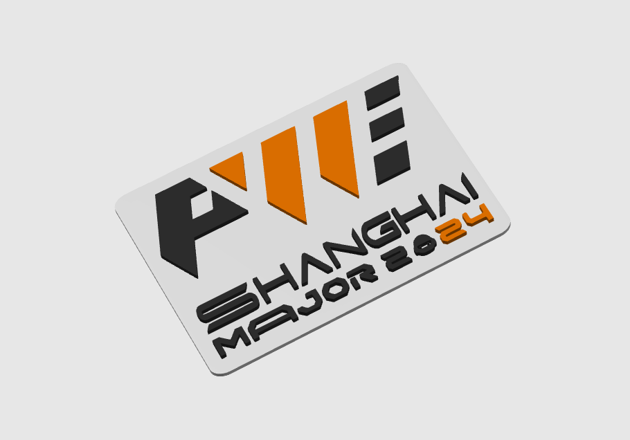 Shanghai Major 2024 sign (CS2)