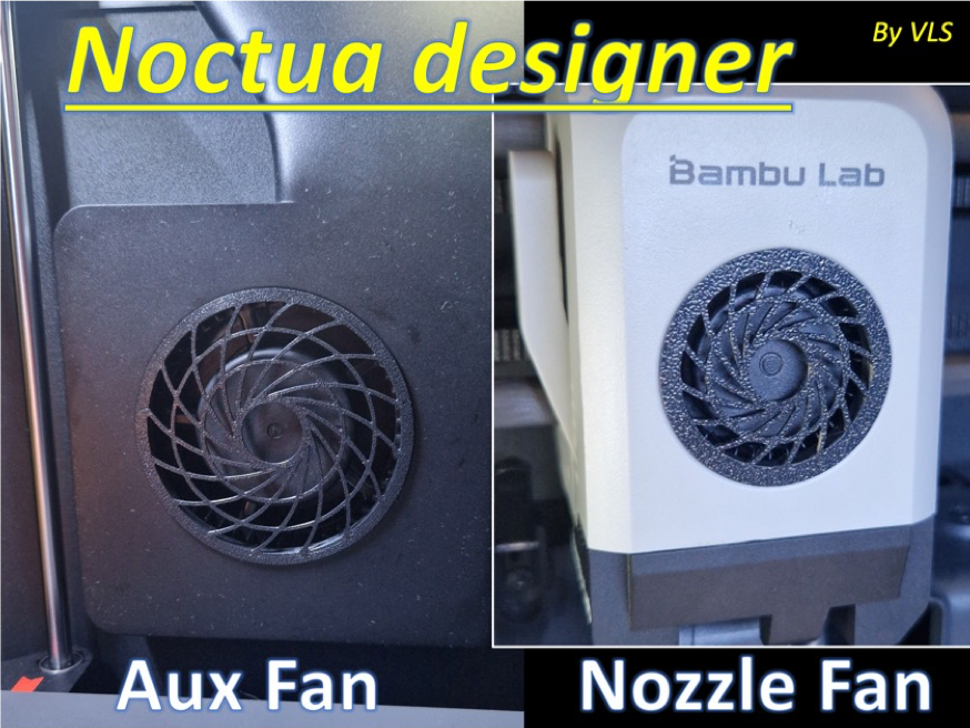 Noctua Grid Elite per P1S BambuLab