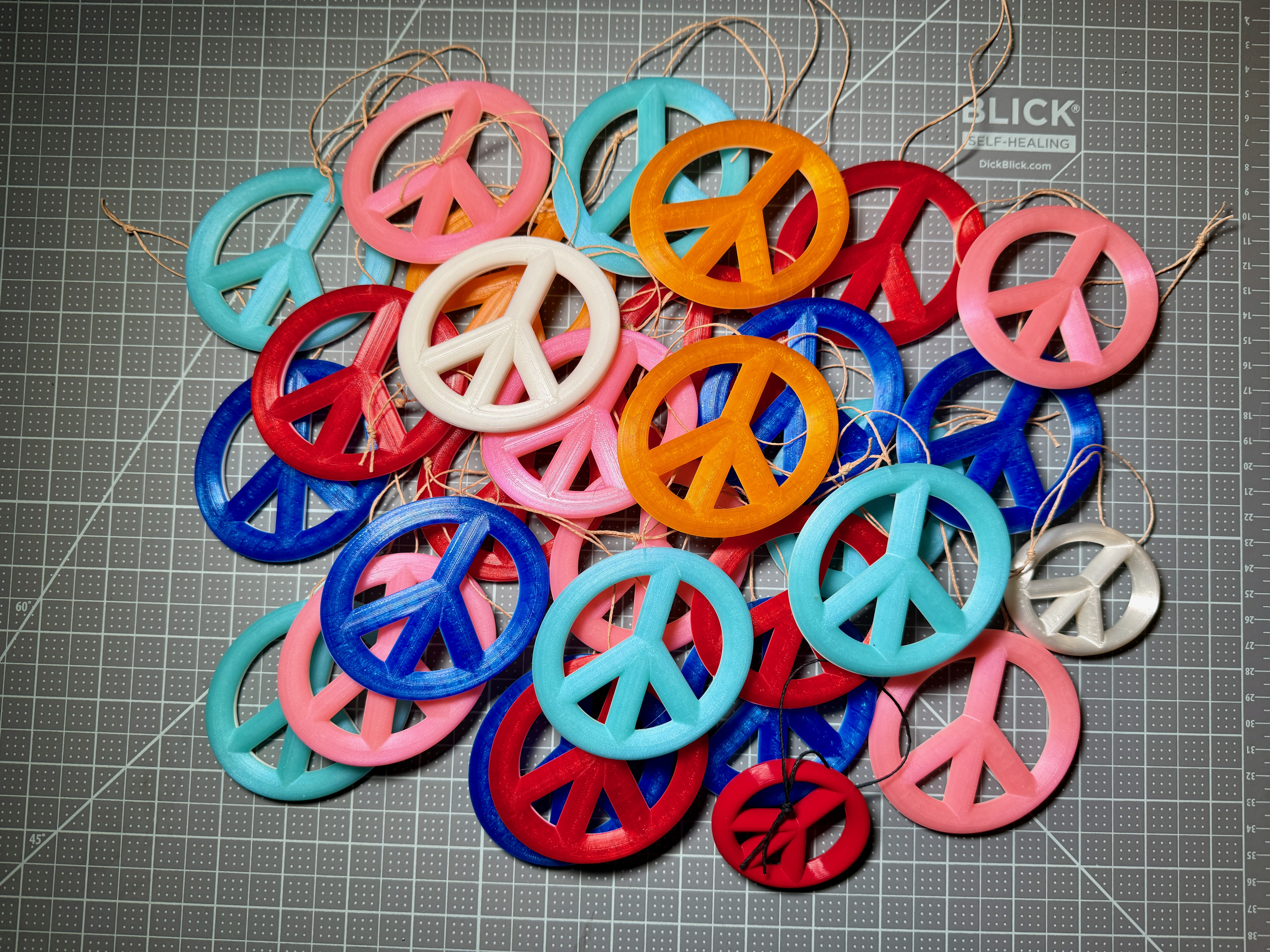 Peace Ornaments