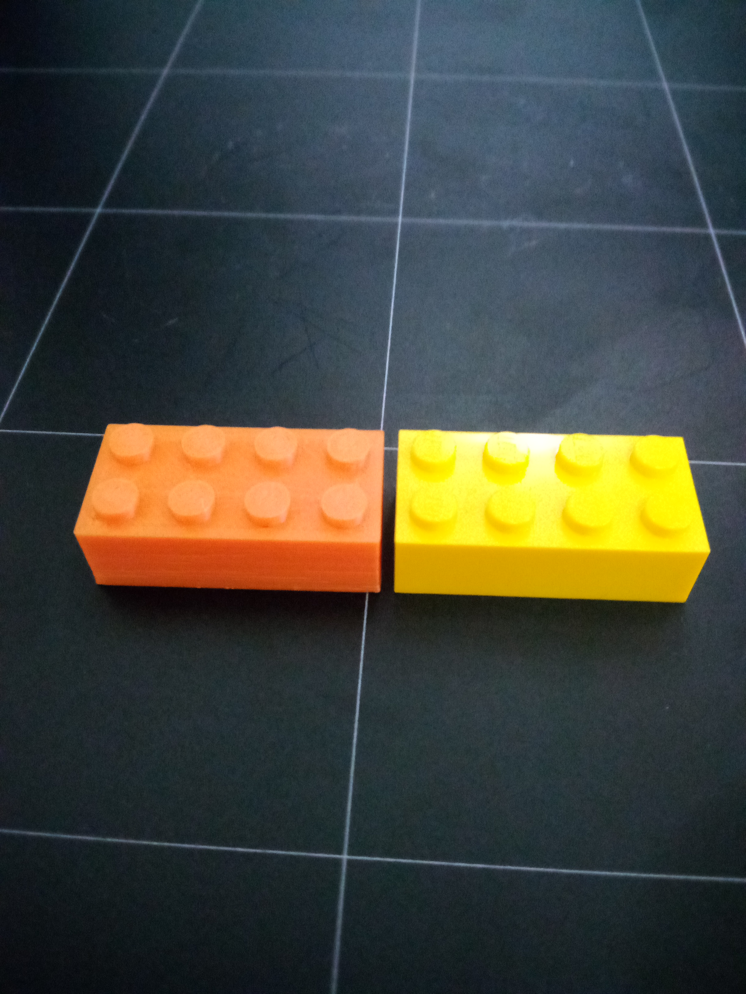 Miniatura 3 do modelo 3D Lego Compatible 2x4 Brick