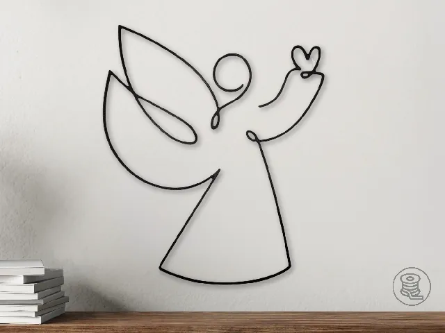 Angel Heart Wall Art