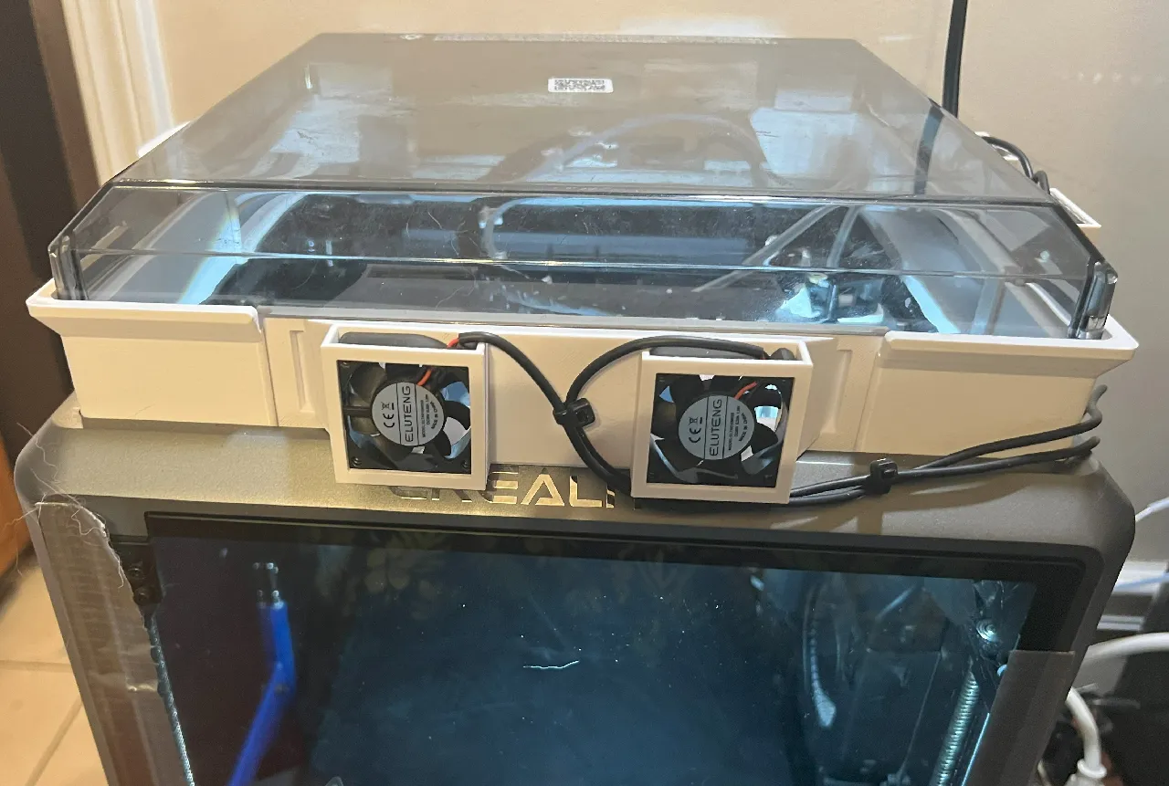 USB Fan Riser for K1 and K1 Max by Greg Ramey | Download free STL model ...