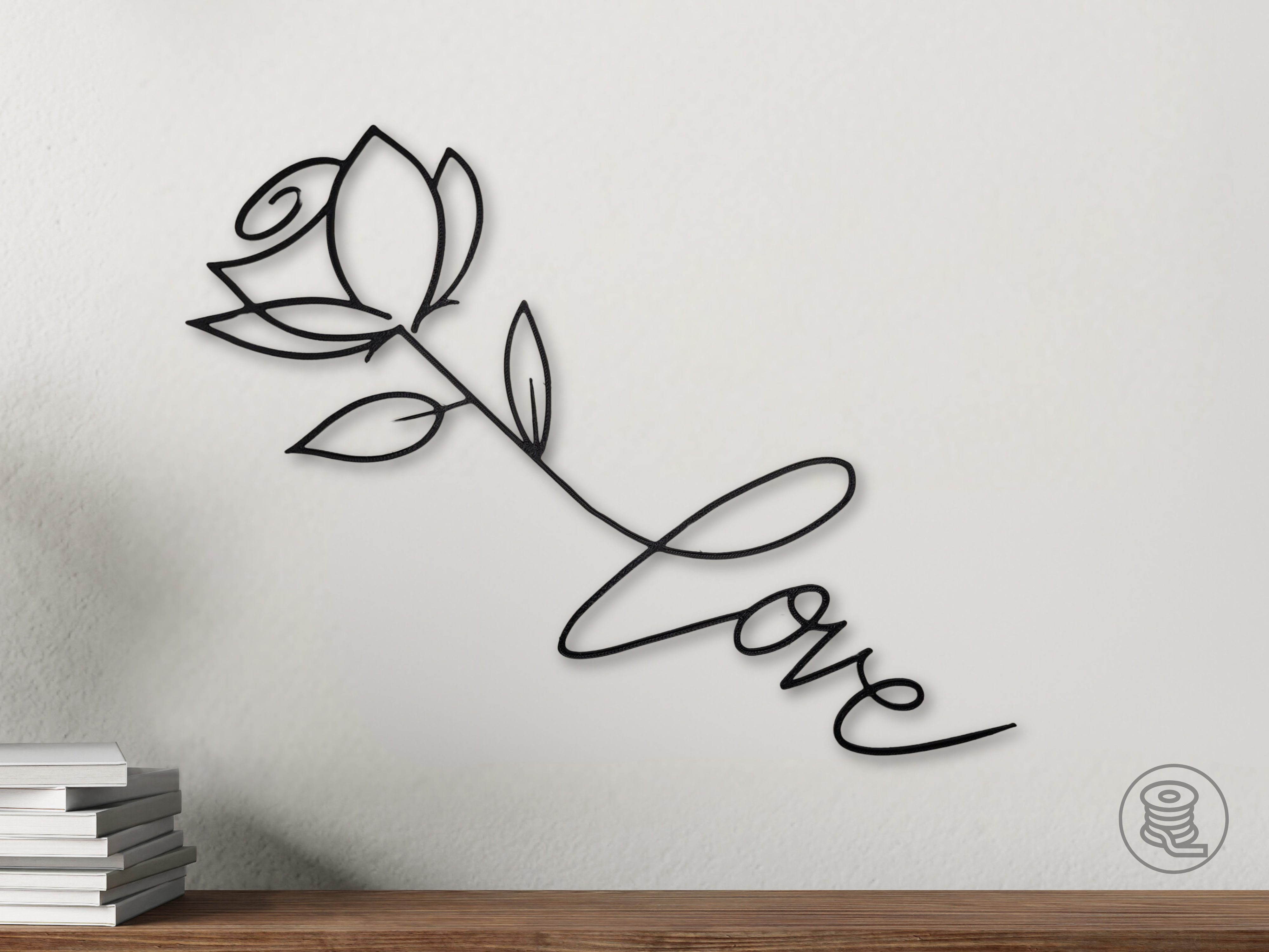 Flower Love Wall Art