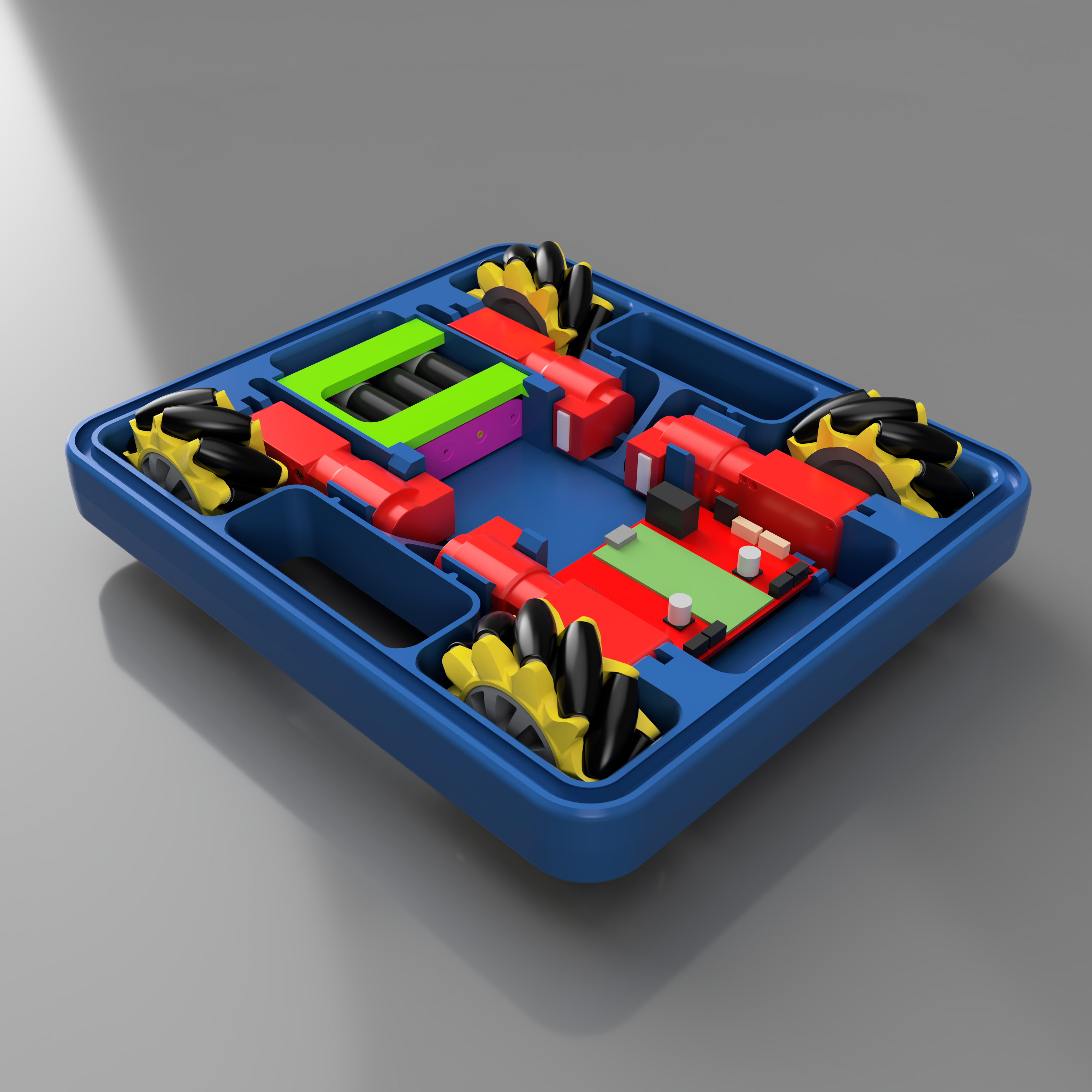 XRP Chassis for Mecanum Wheels Robot