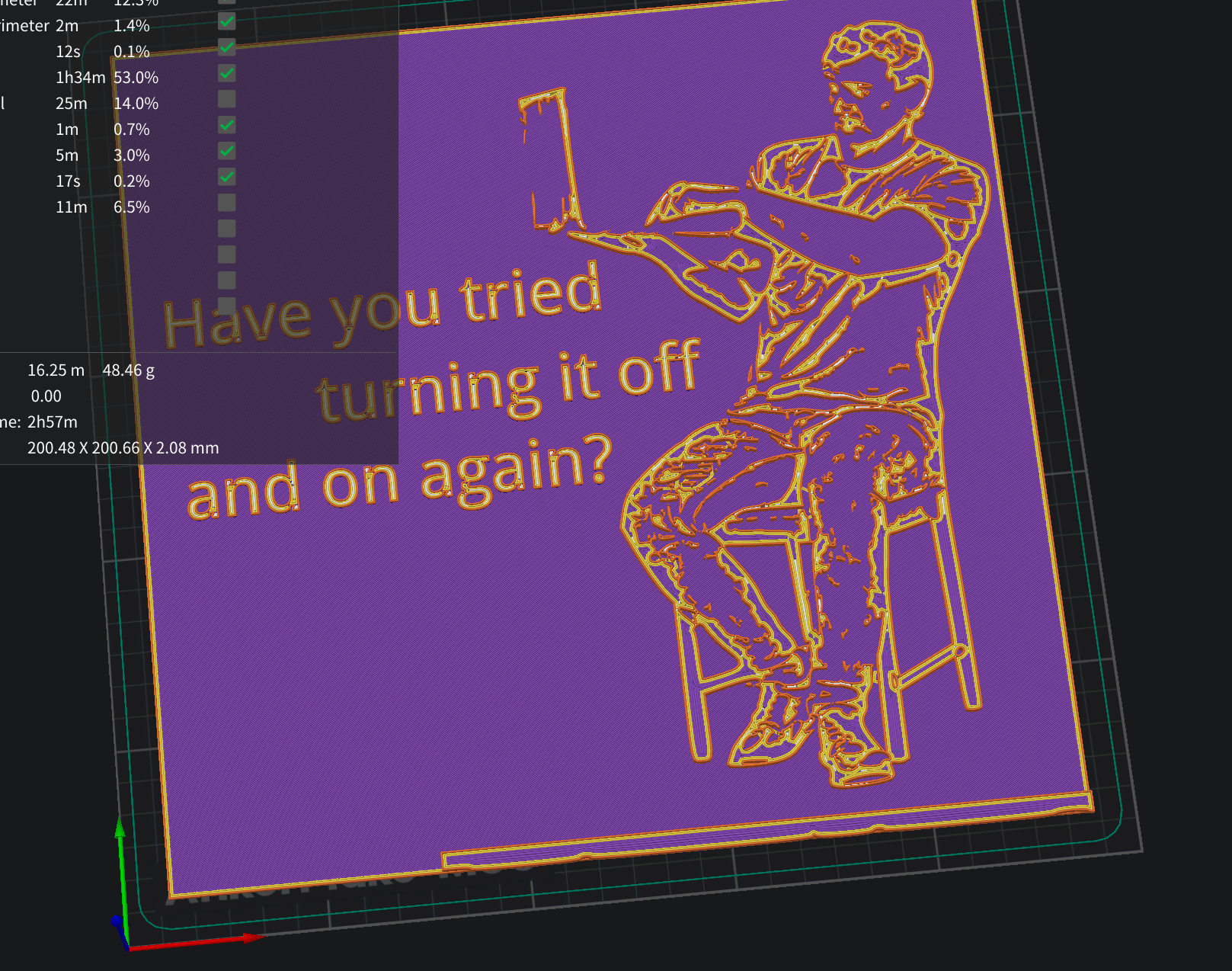 Funny sign - Have you tried turning it off and on again? (V2) — thumbnail 3