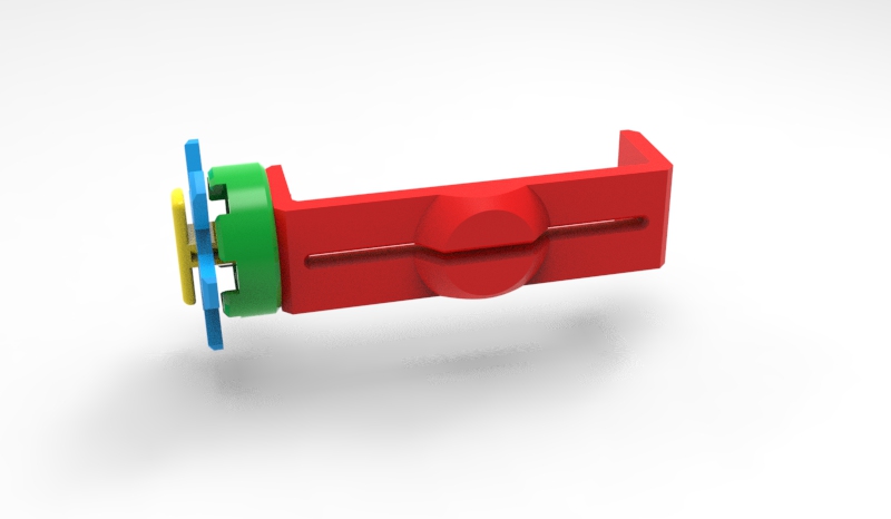 Miniatura 3 do modelo 3D toothpaste squeezer w ratcheting
