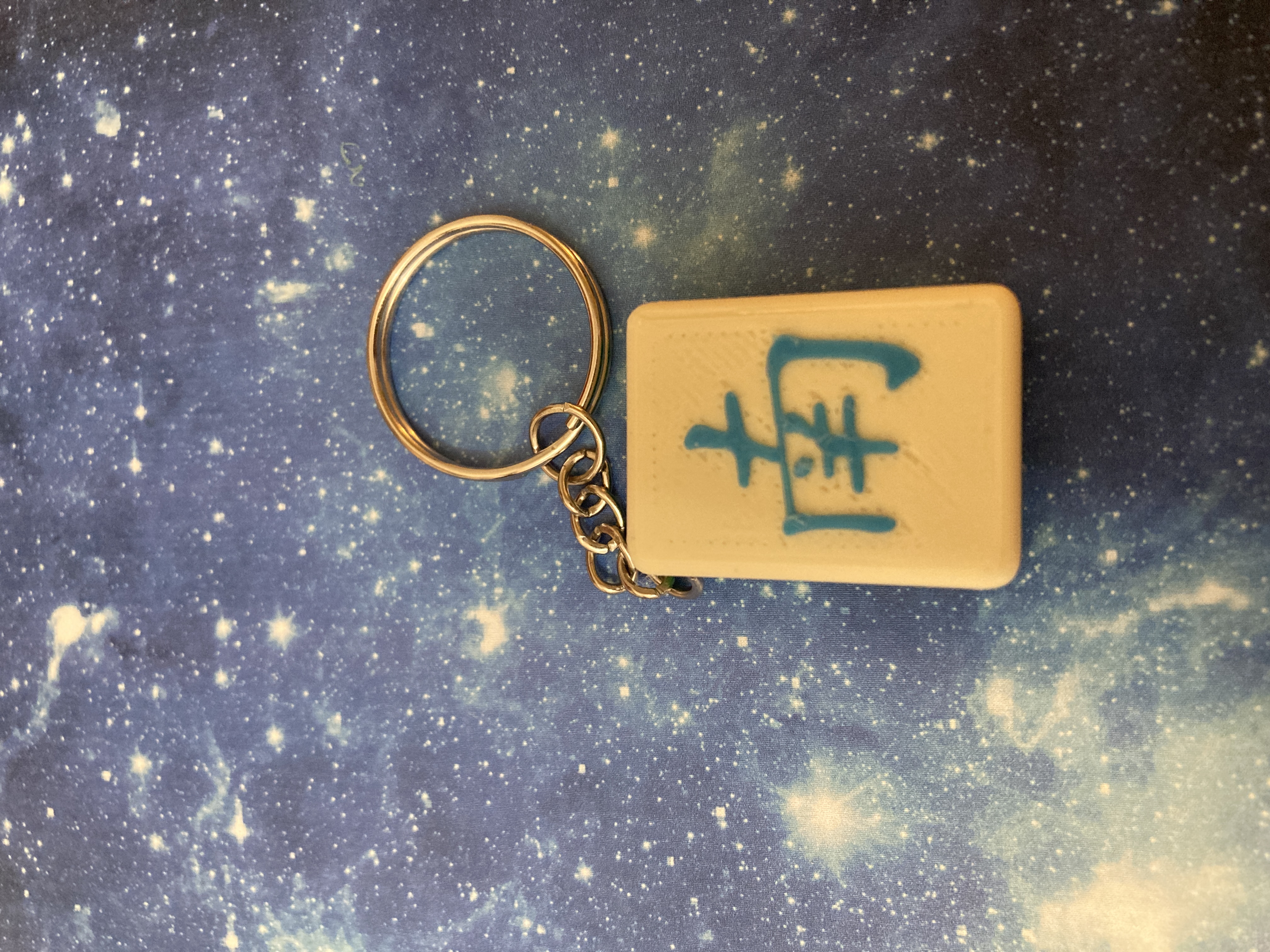 Miniatura 5 do modelo 3D Mahjong Tile Keychains
