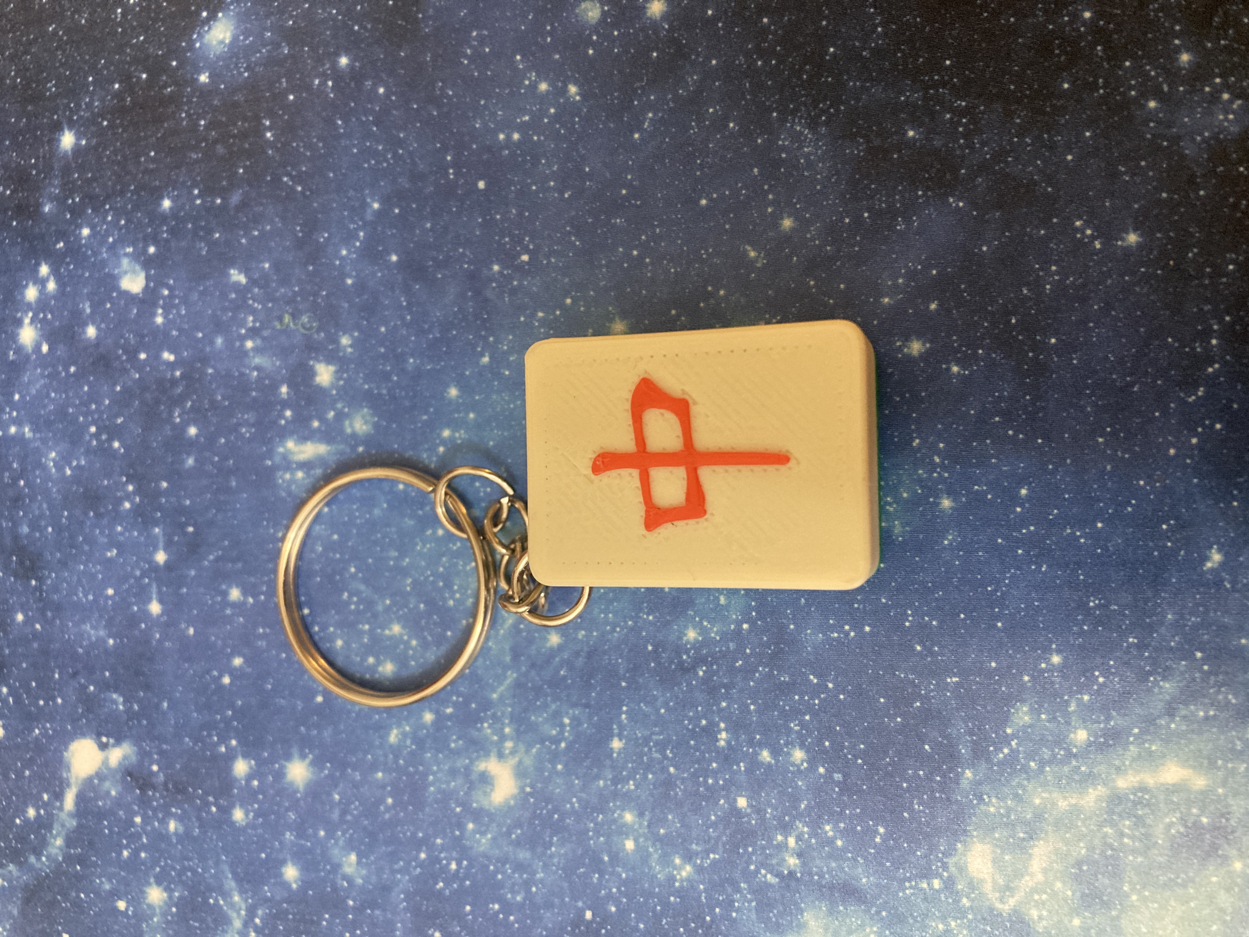 Miniatura 3 do modelo 3D Mahjong Tile Keychains