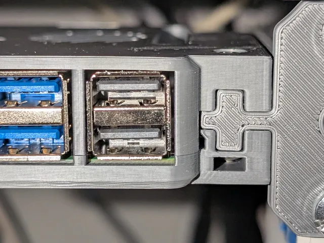 Raspberry Pi 5 rack mount case with option for PoE HAT and cooling fan