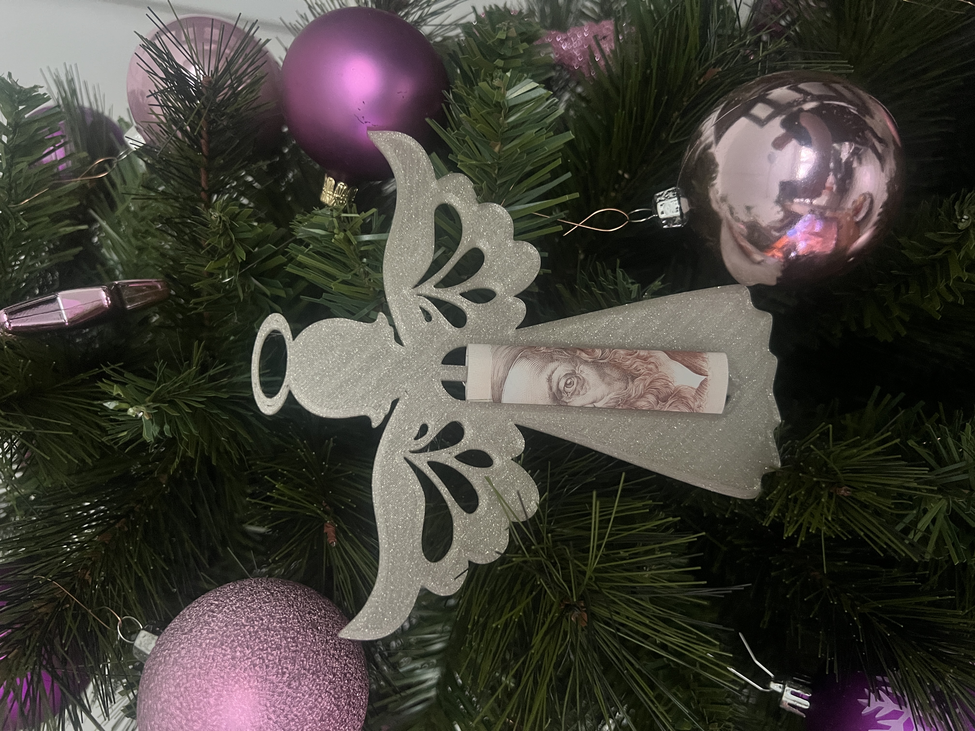 Angel money clip