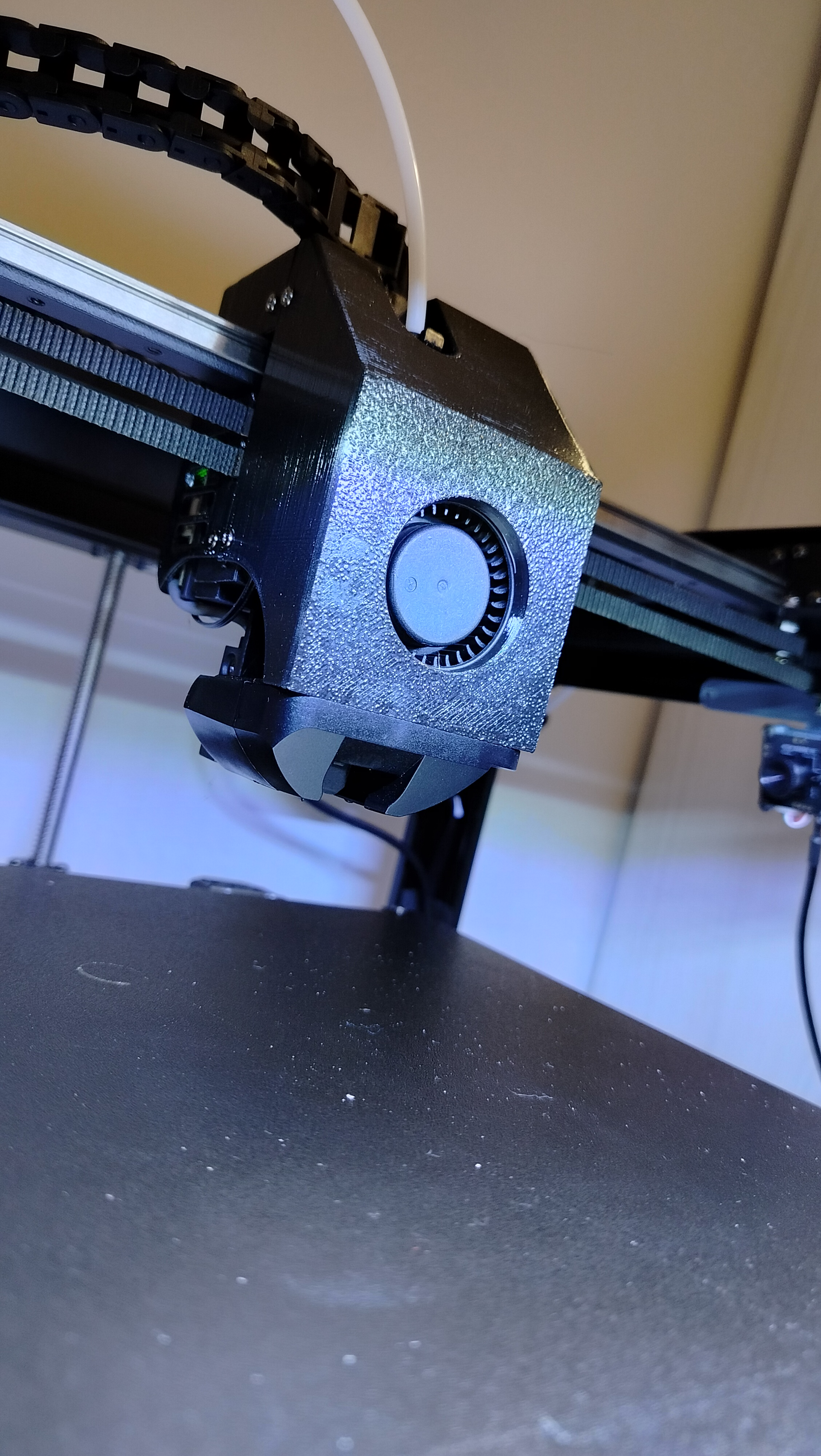 Two Trees SK1 front and back hotend shroud