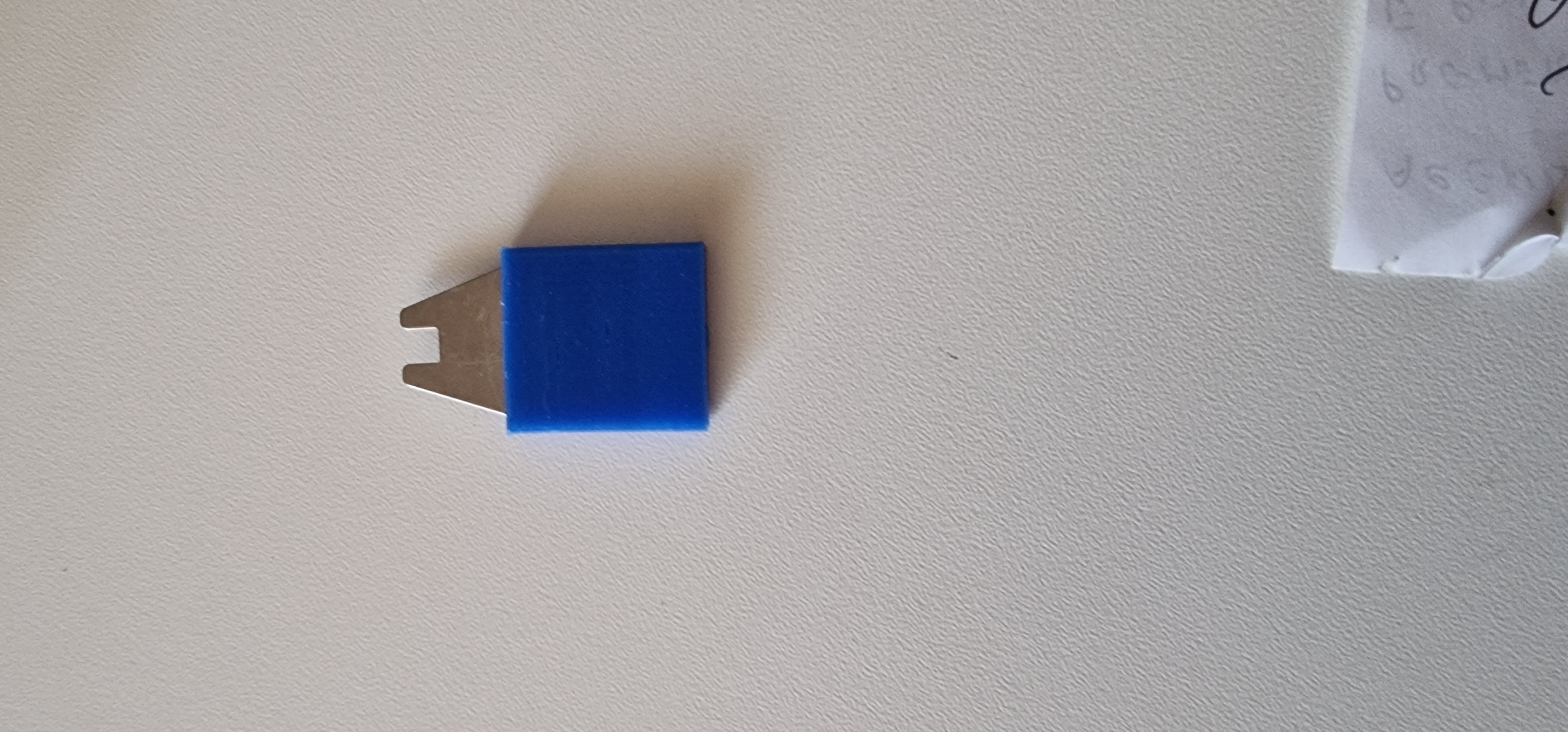 Handle for disassembly of coupling pins for Prusa XL extruders
