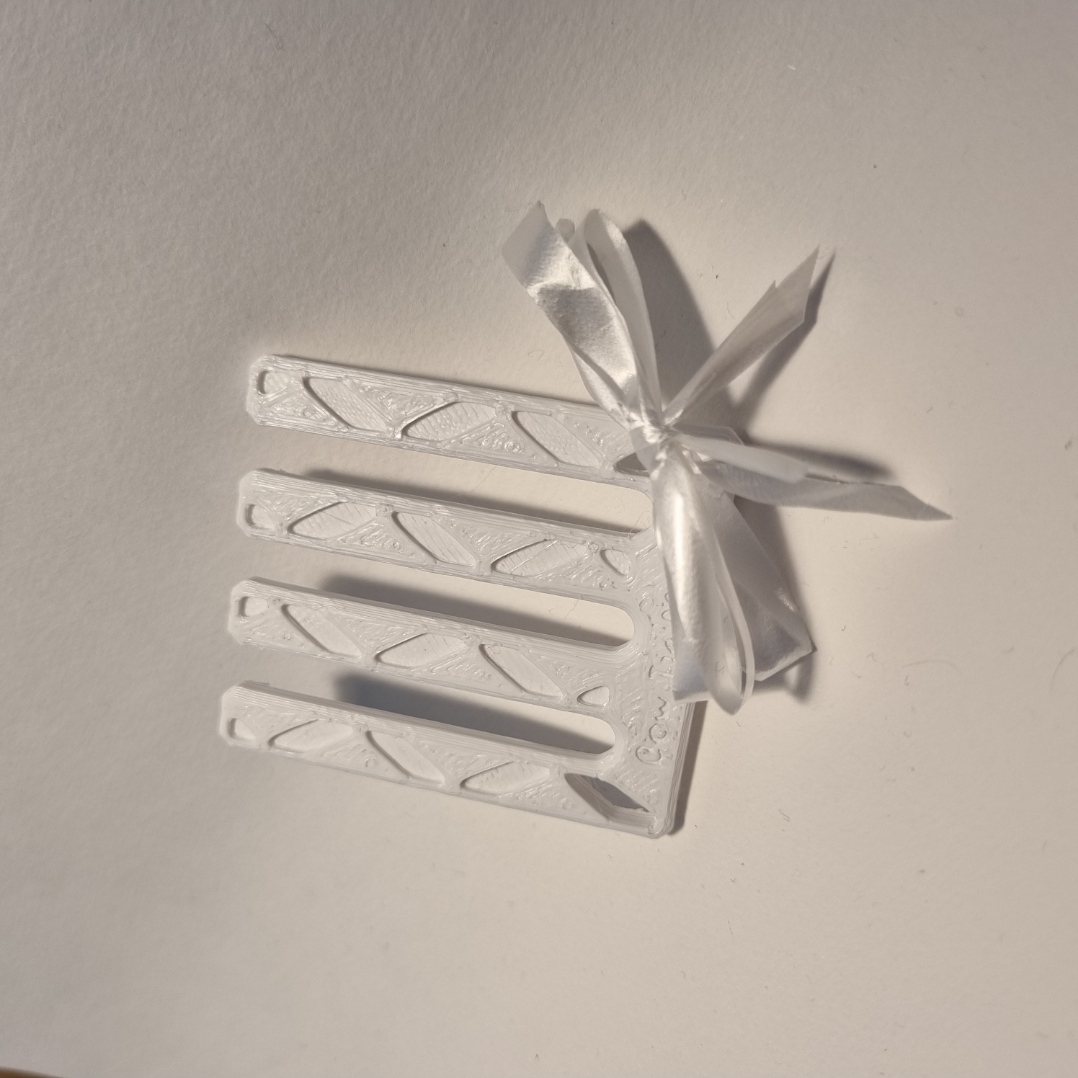 Miniatura 2 do modelo 3D Mini Bow-Tie Maker (the fork method)