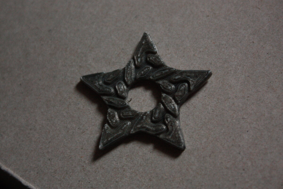 emboss star pattern REMIX