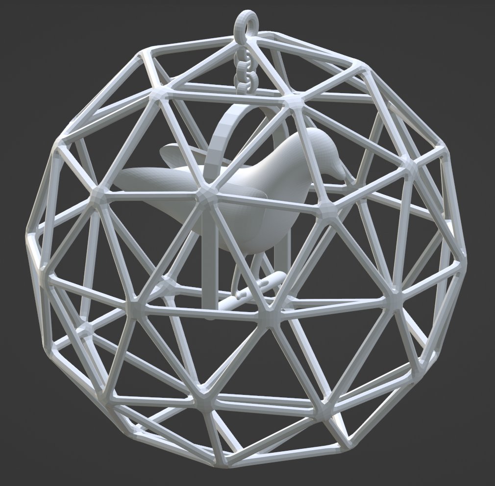 bird cage bauble