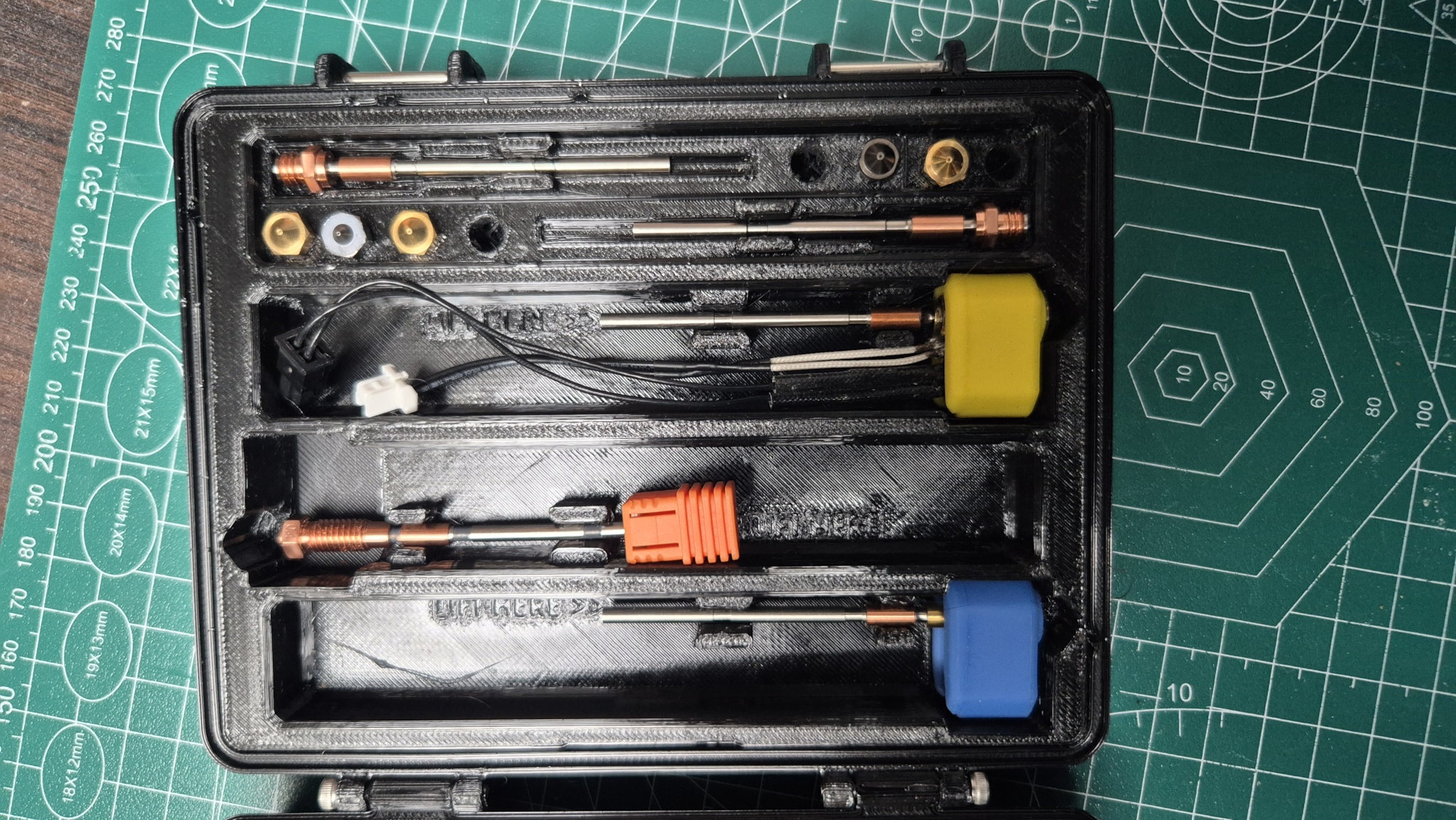 Nextruder nozzle box Modification