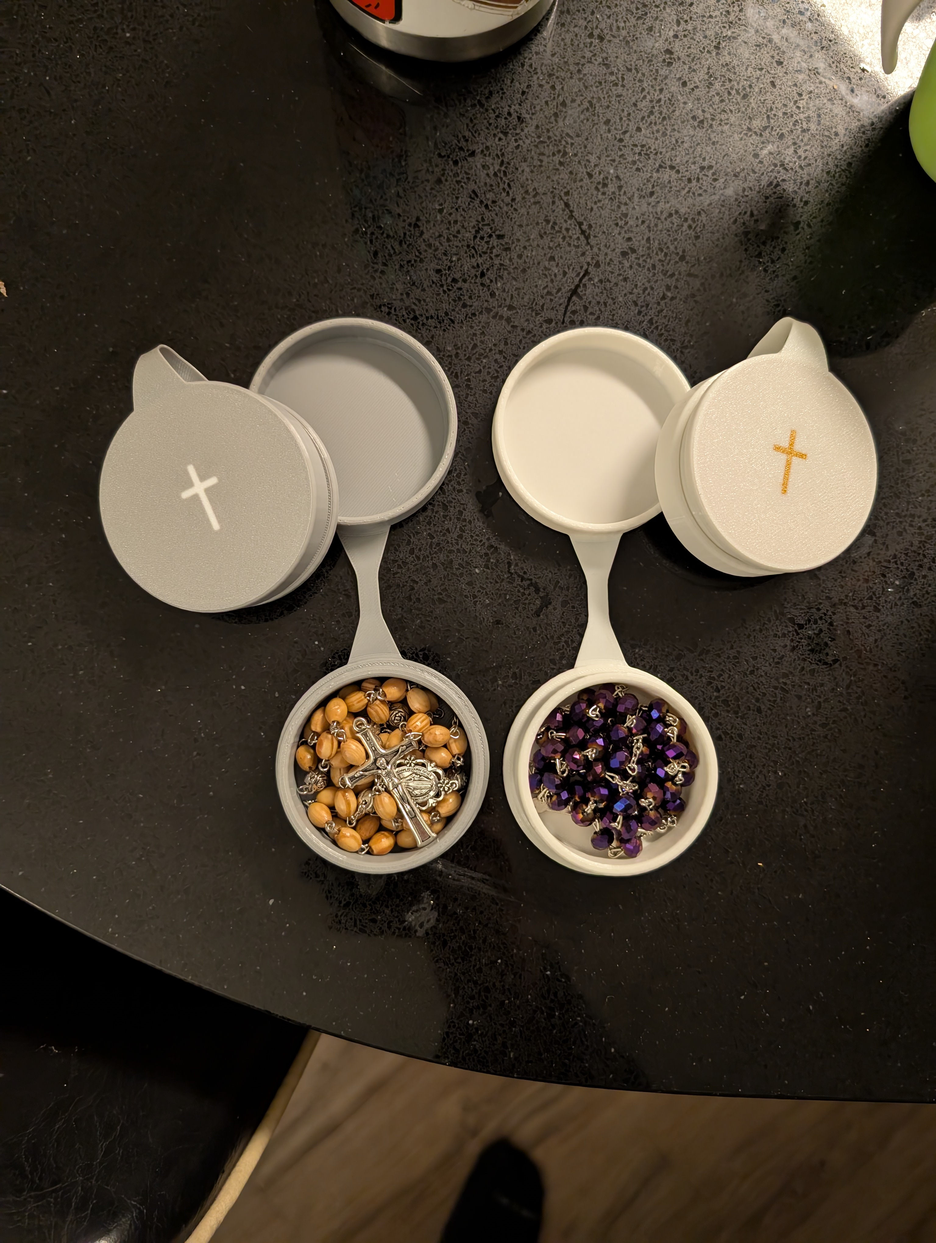 Compliant Rosary Holder