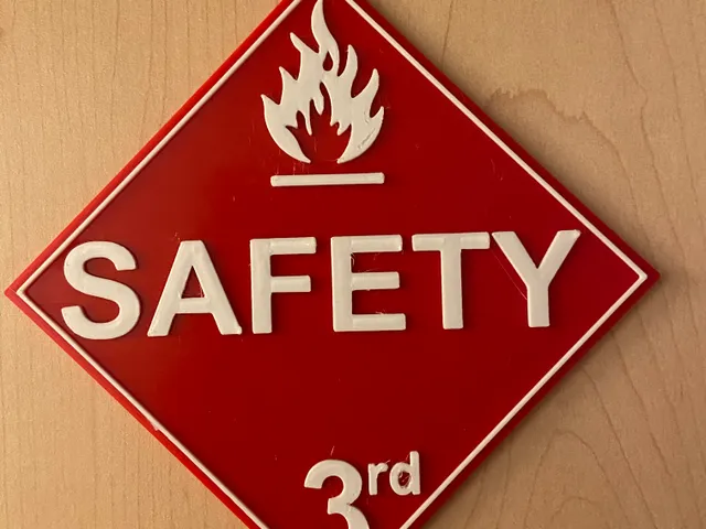 Safety 3rd sign